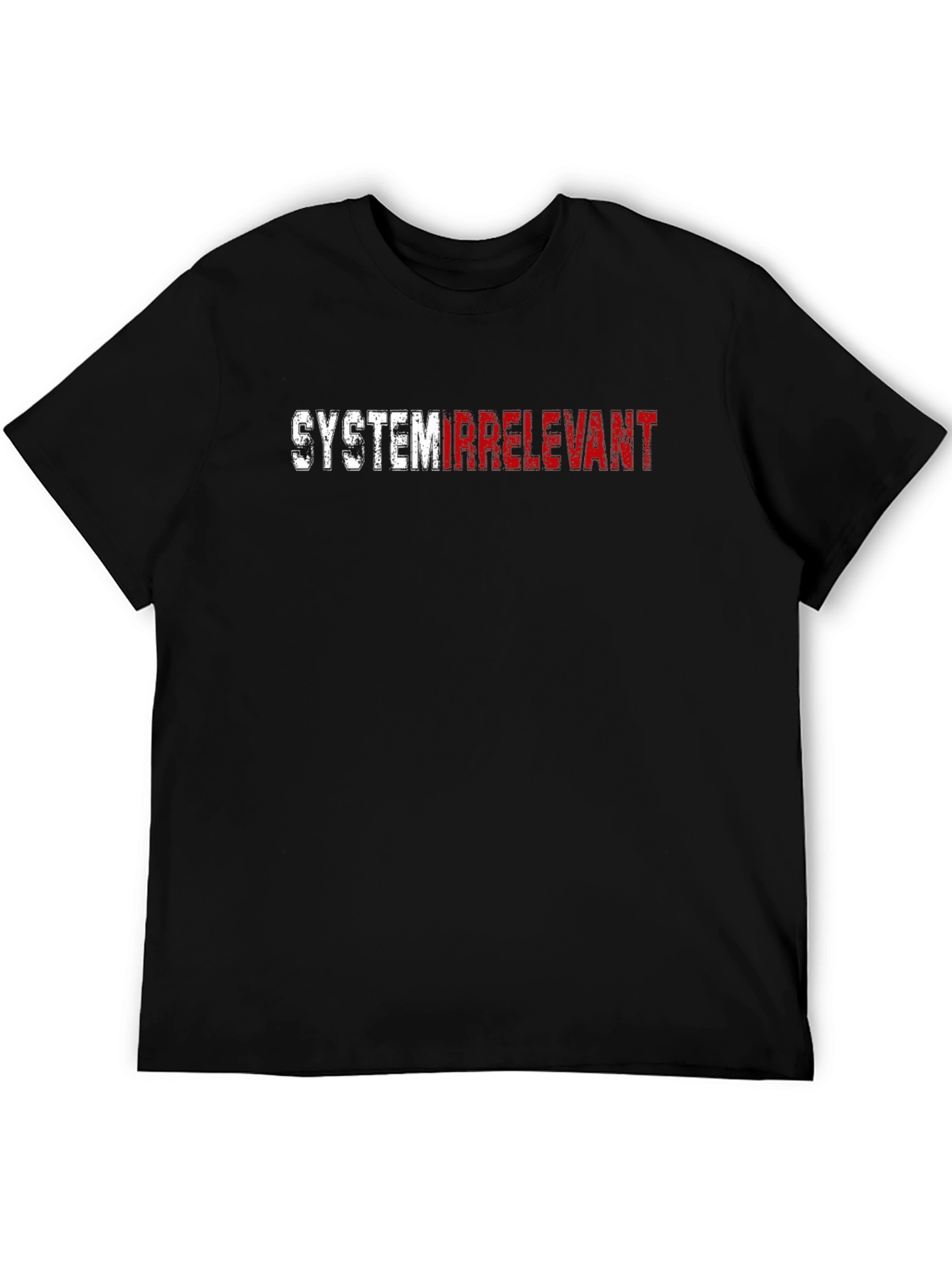 System Irrelevant Graphic T-Shirt - Casual Wear