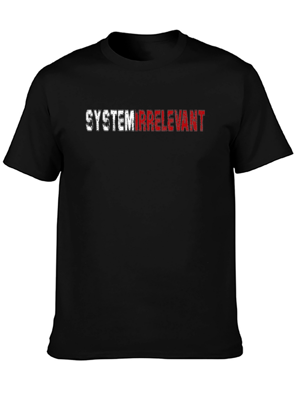 System Irrelevant Graphic T-Shirt - Casual Wear