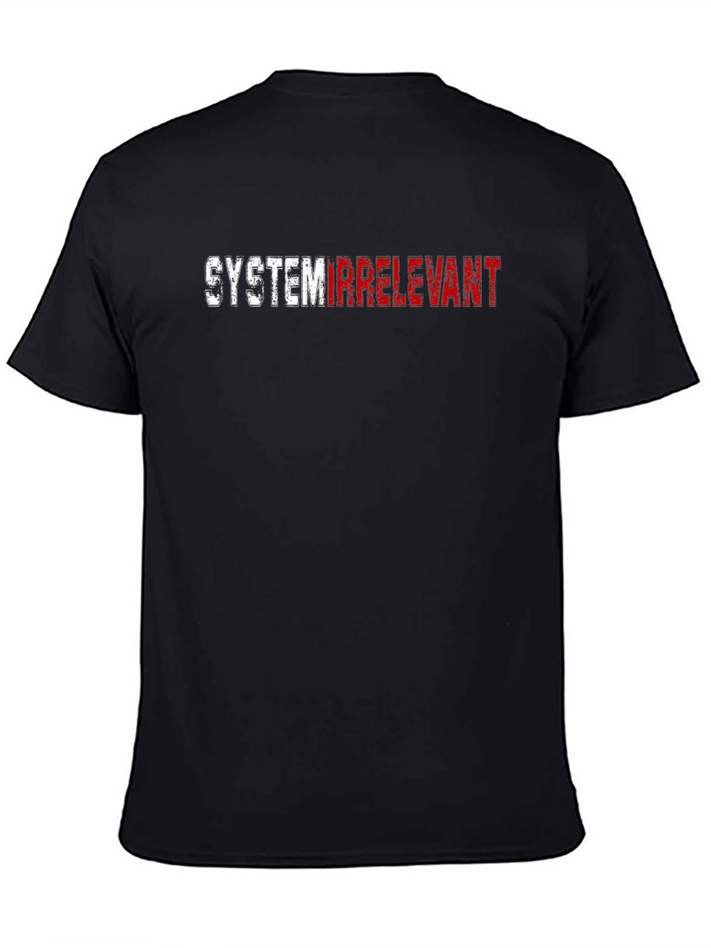 System Irrelevant Graphic T-Shirt - Casual Wear