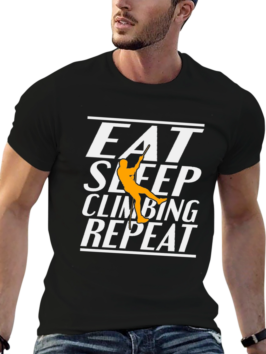Eat Sleep Climbing Repeat T-Shirt