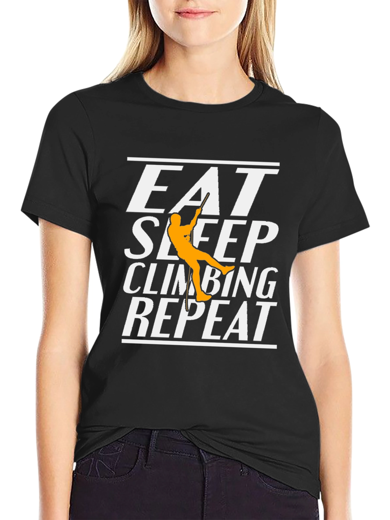 Eat Sleep Climbing Repeat T-Shirt