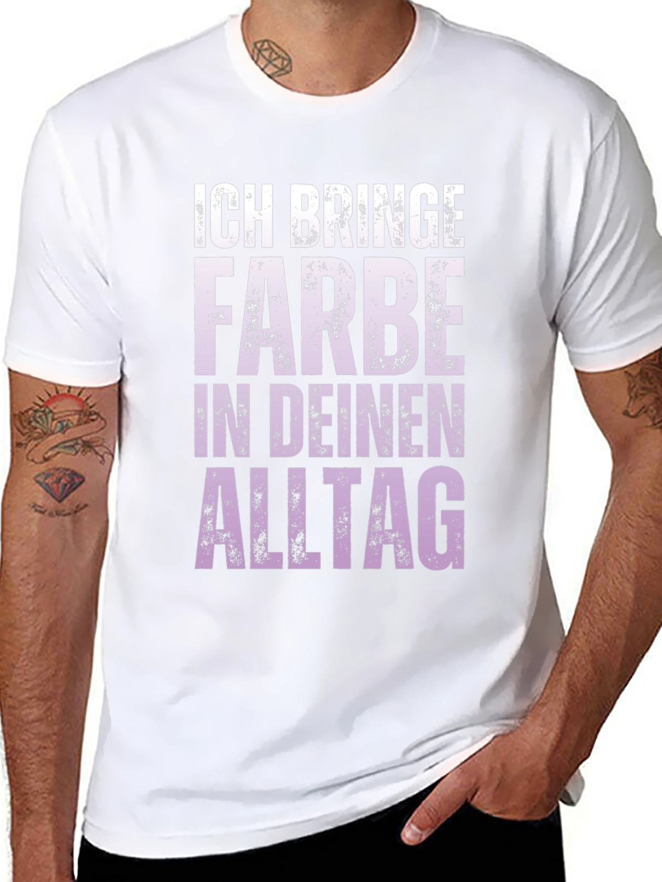 Ich Bringe Farbe T-Shirt