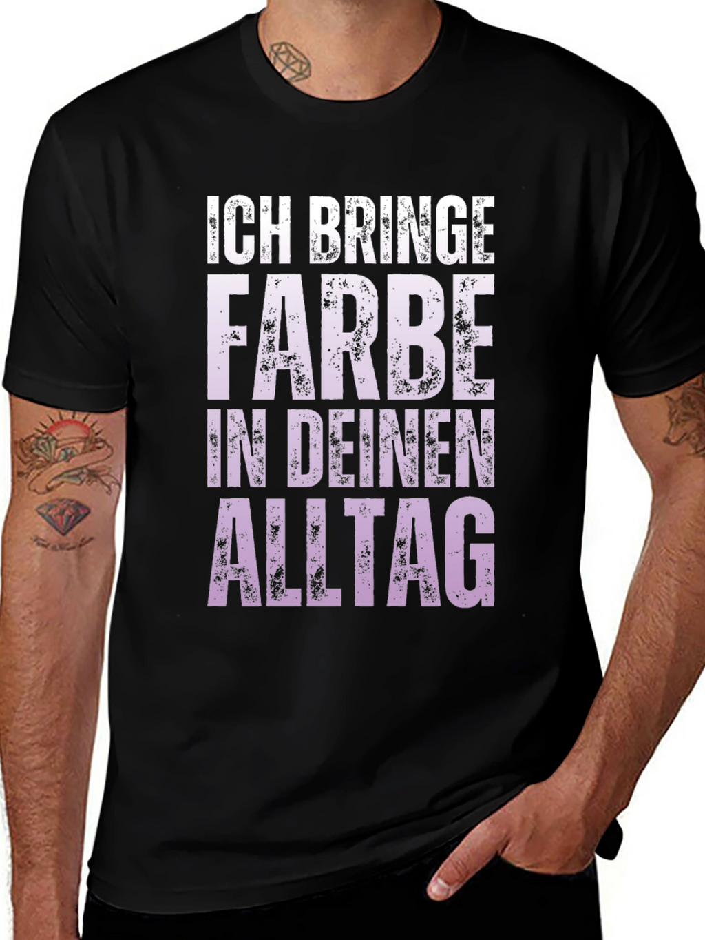 Ich Bringe Farbe T-Shirt