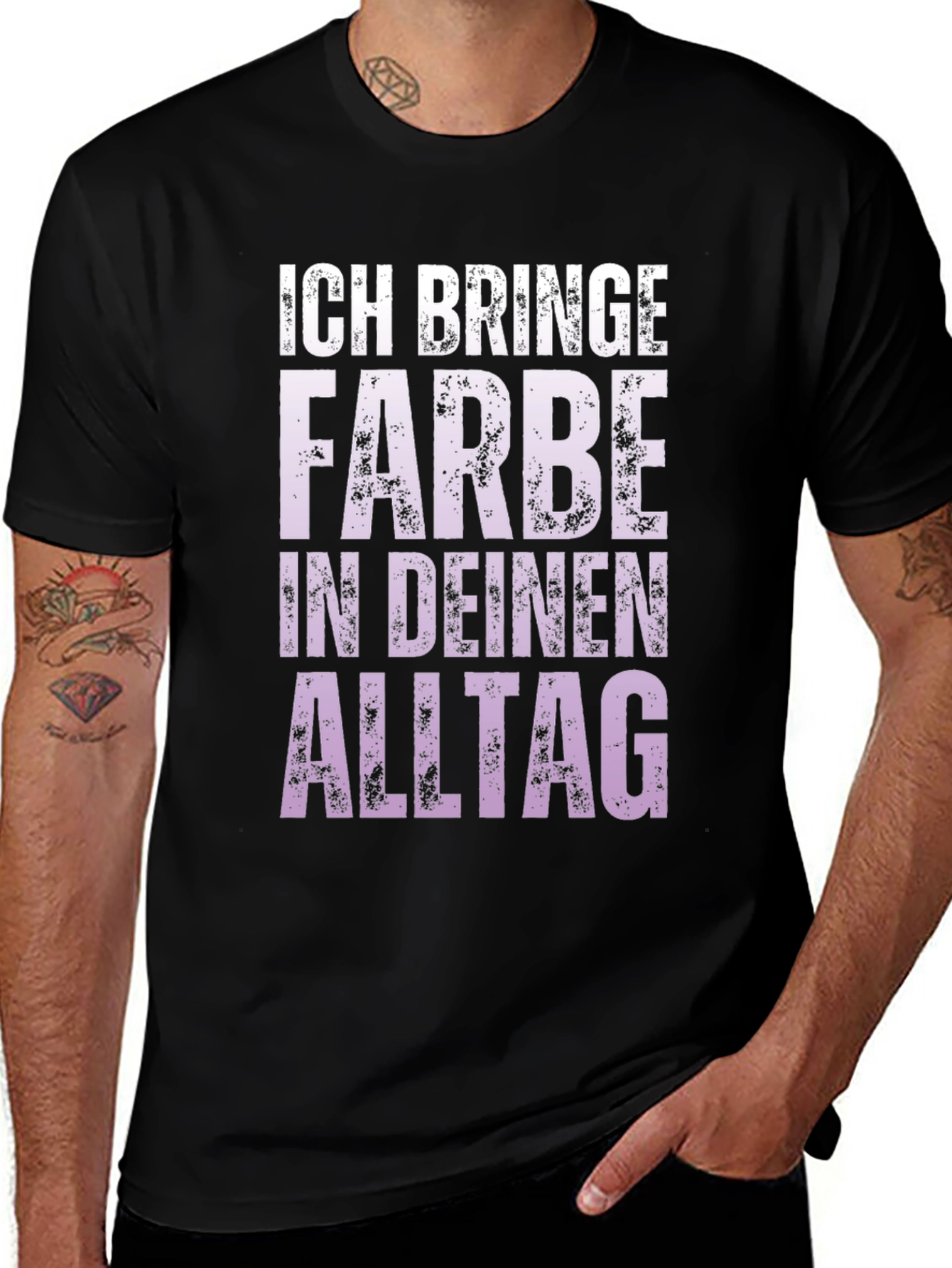 Ich Bringe Farbe T-Shirt