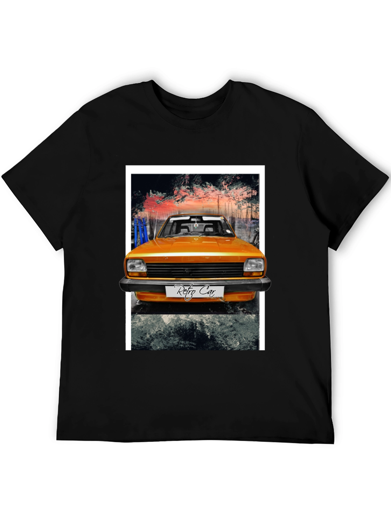 Retro Car Graphic T-Shirt - Cool Vintage Style
