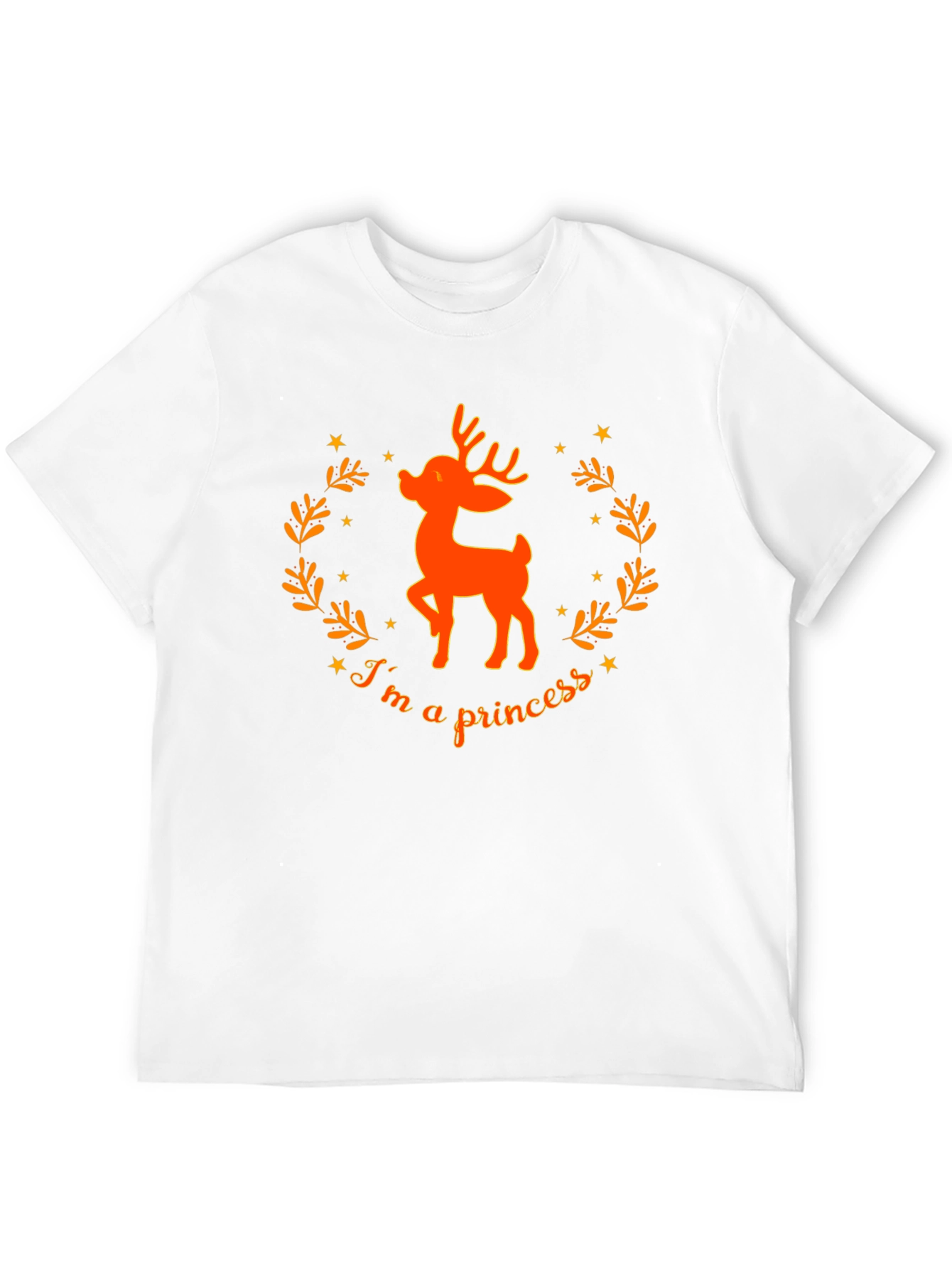 Im a Princess Deer Graphic T-Shirt