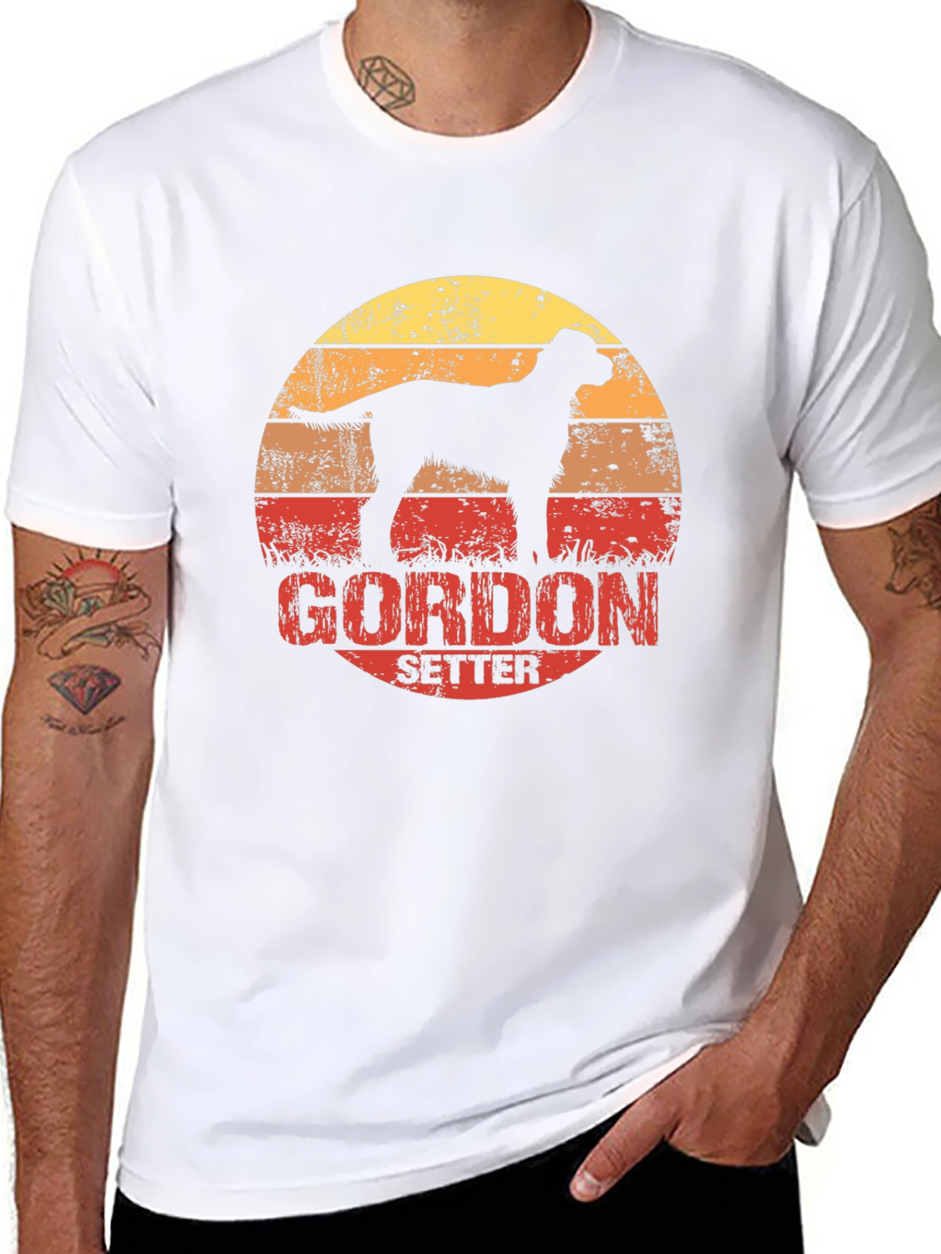 Gordon Setter Graphic Tee - Dog Lover Shirt