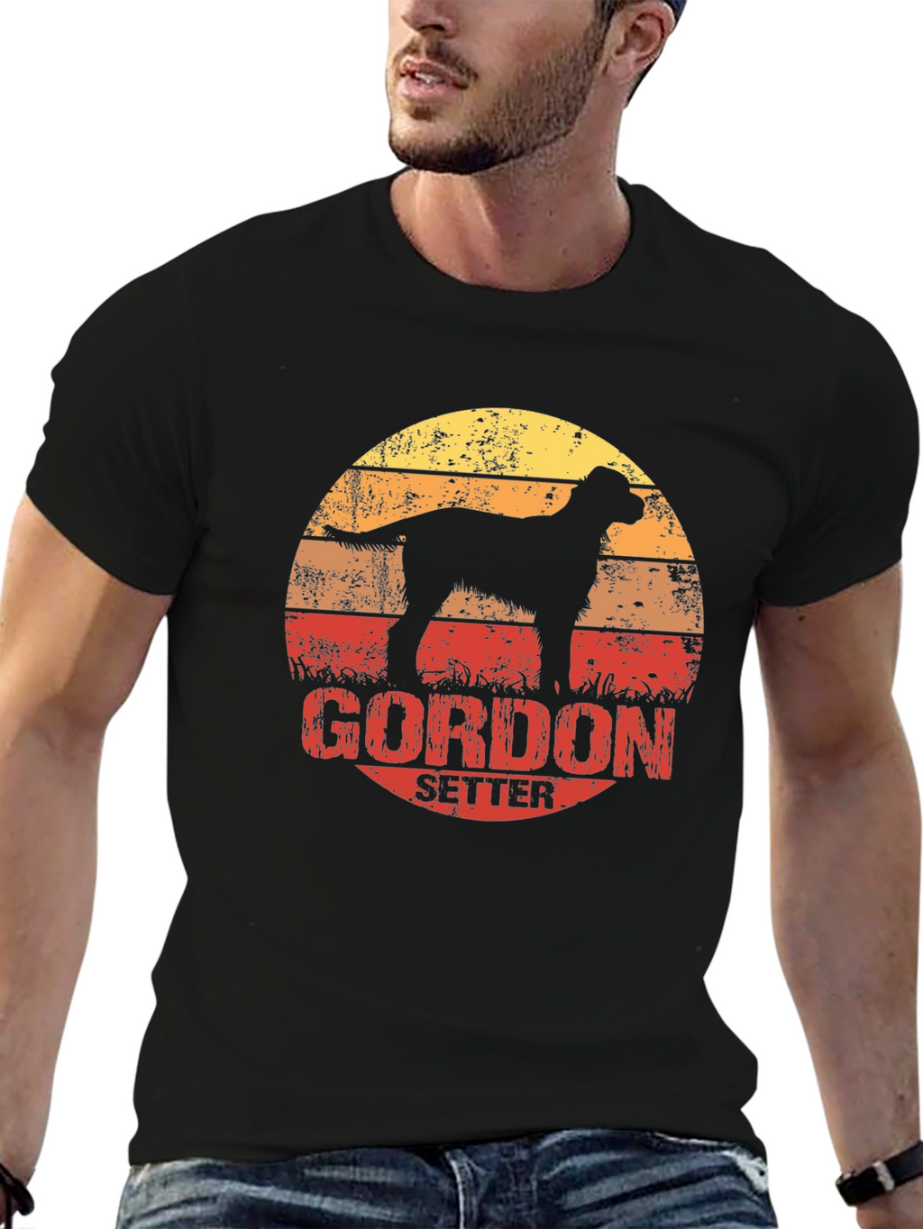 Gordon Setter Graphic Tee - Dog Lover Shirt