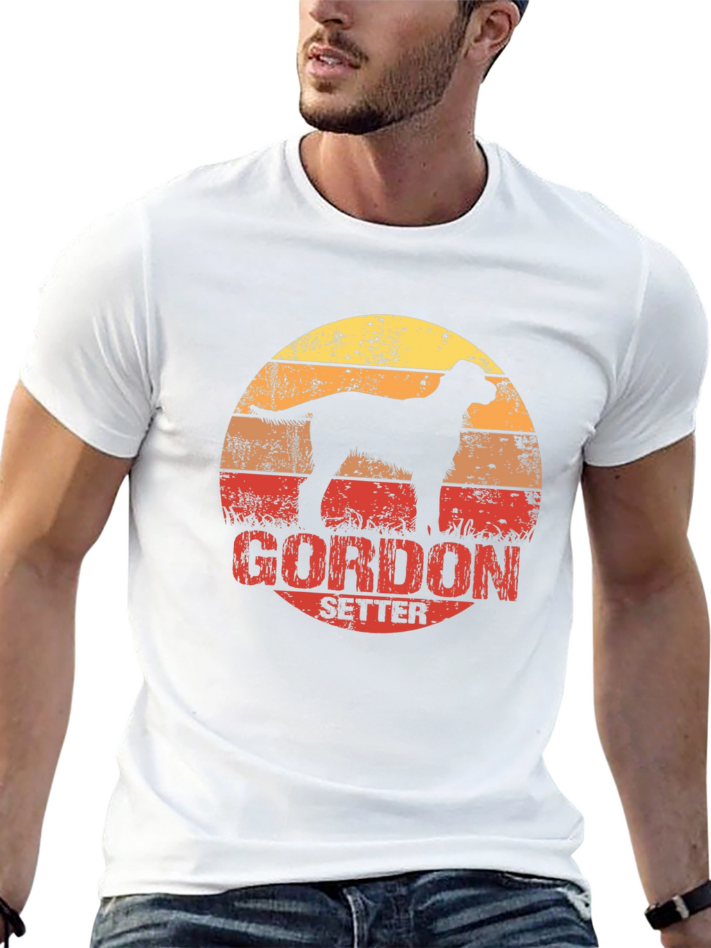 Gordon Setter Graphic Tee - Dog Lover Shirt