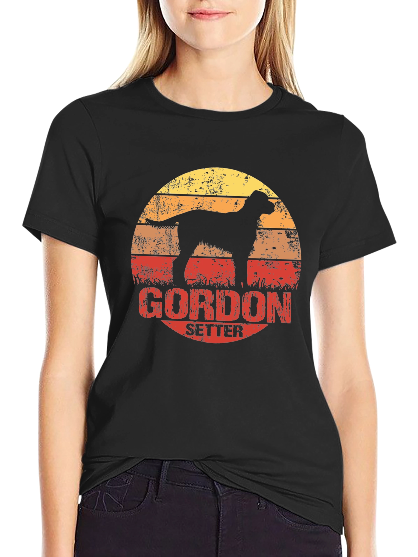 Gordon Setter Graphic Tee - Dog Lover Shirt