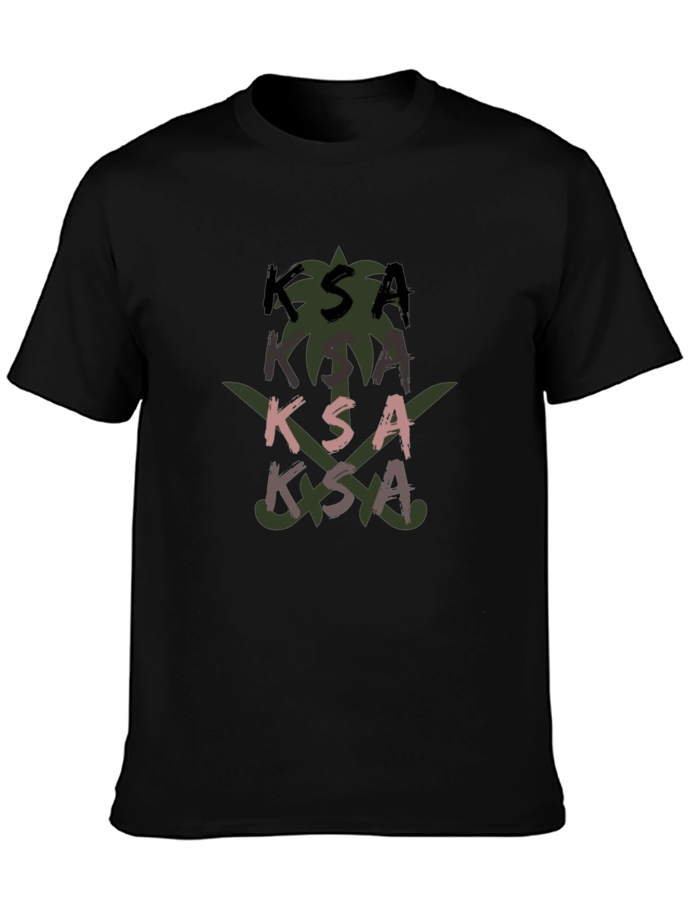 KSA Design Black T-Shirt