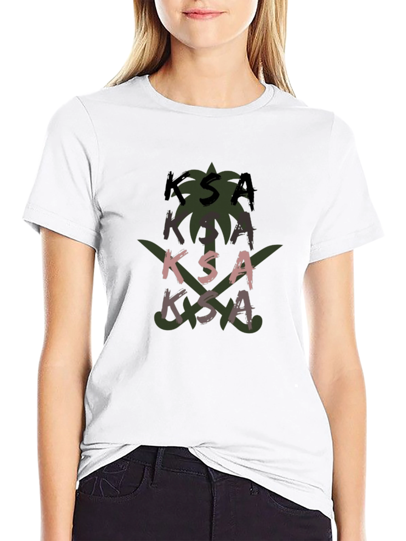 KSA Design Black T-Shirt