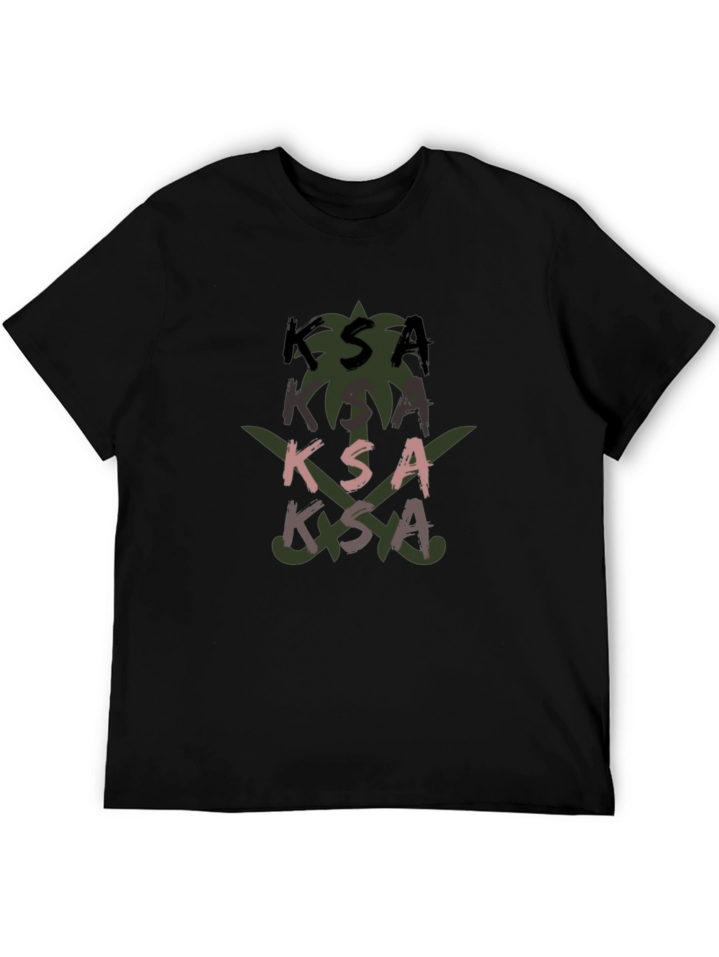 KSA Design Black T-Shirt