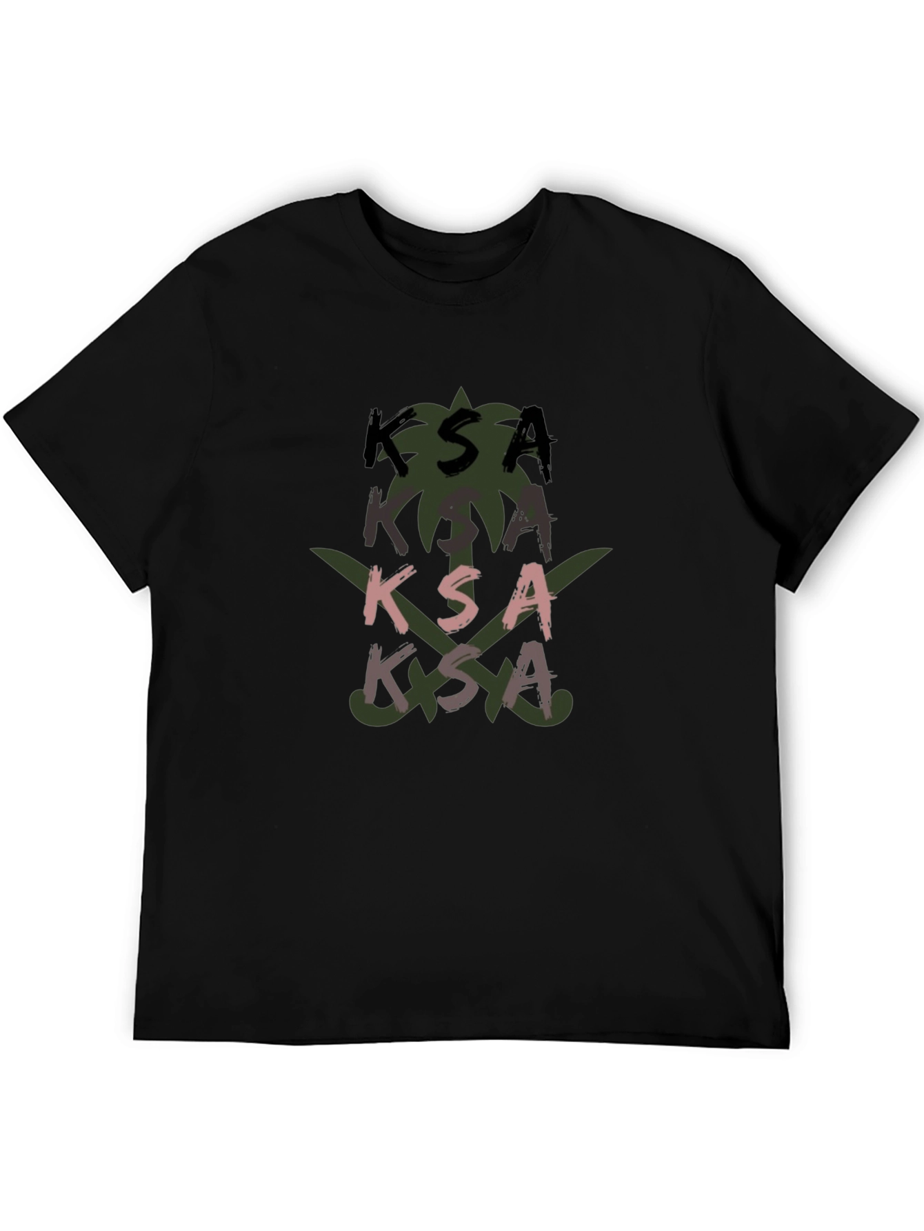KSA Design Black T-Shirt