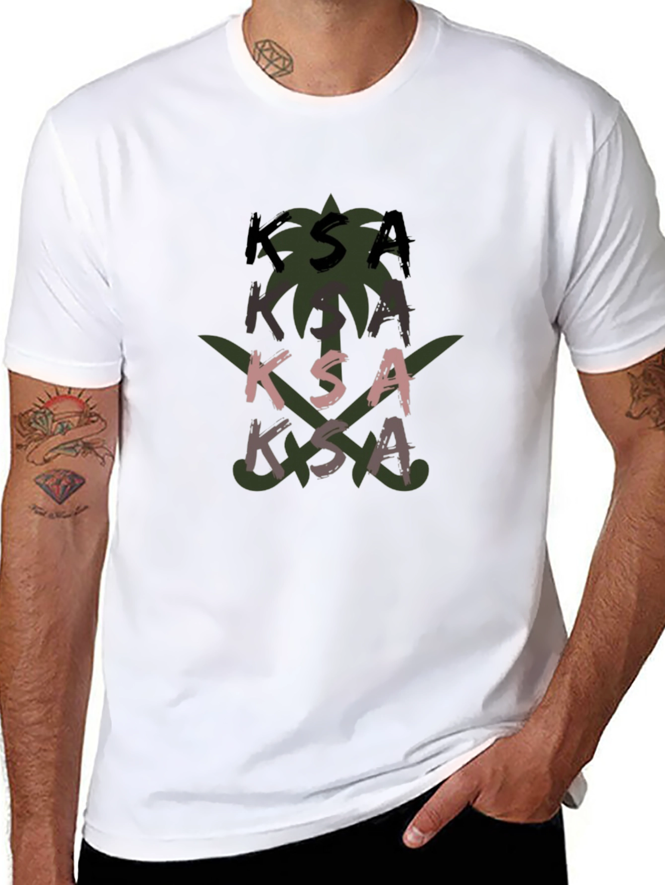 KSA Design Black T-Shirt