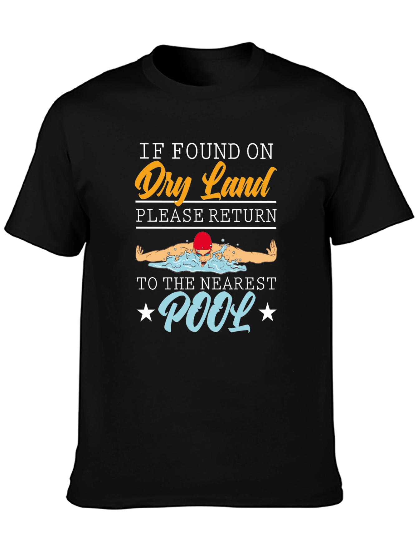 If Found On Dry Land Mens T-Shirt