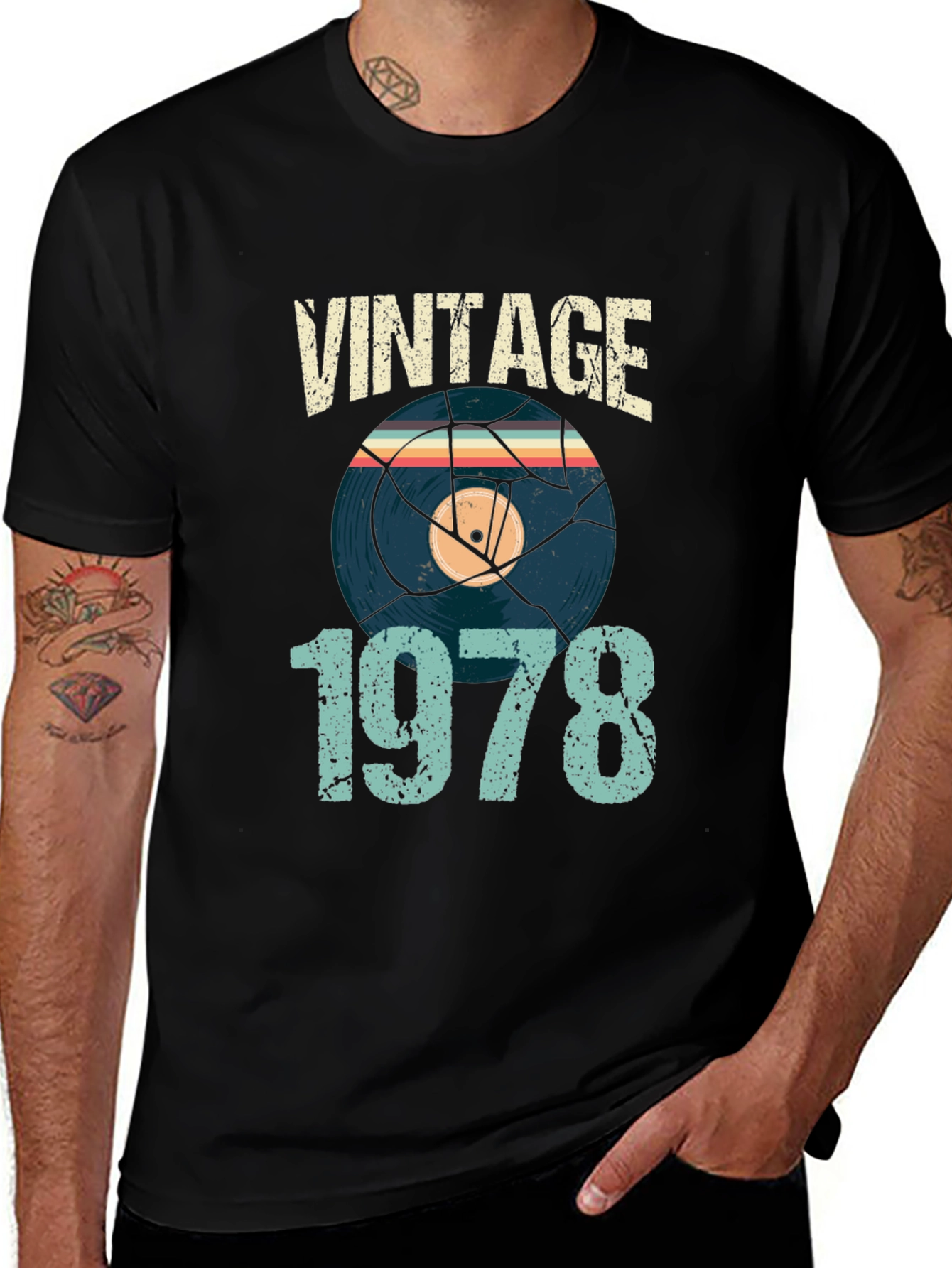Vintage 1978 Record T-Shirt