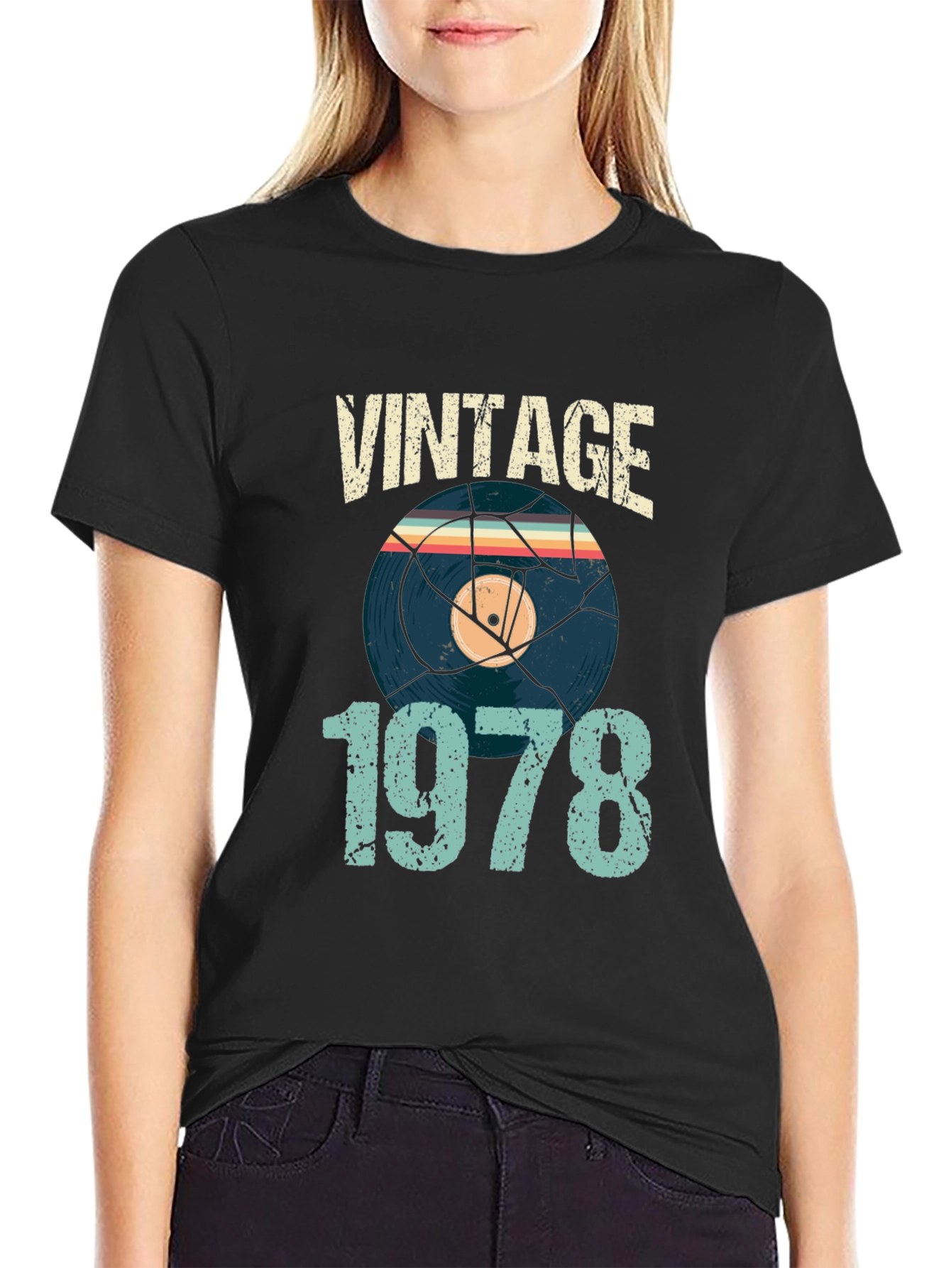 Vintage 1978 Record T-Shirt