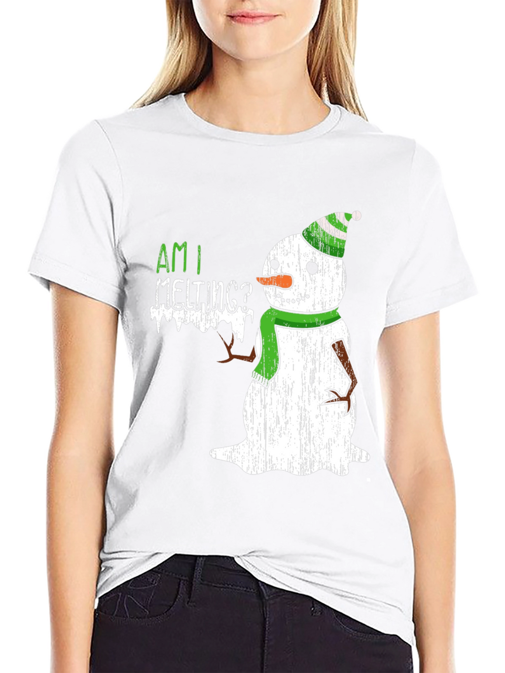 Am I Melting? Snowman Graphic Tee