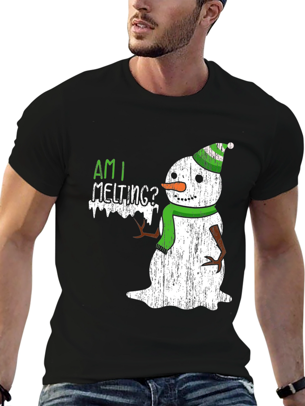 Am I Melting? Snowman Graphic Tee