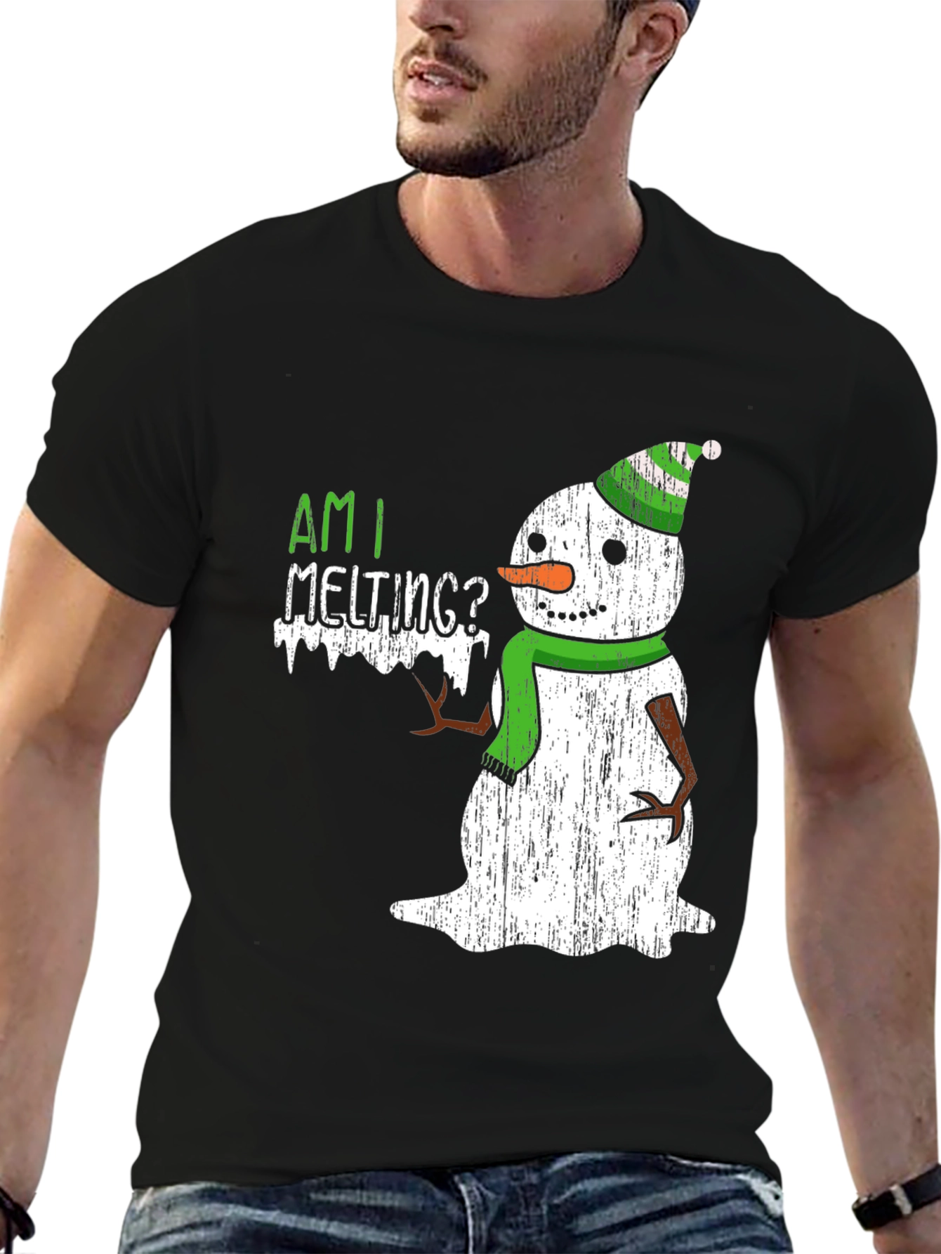Am I Melting? Snowman Graphic Tee