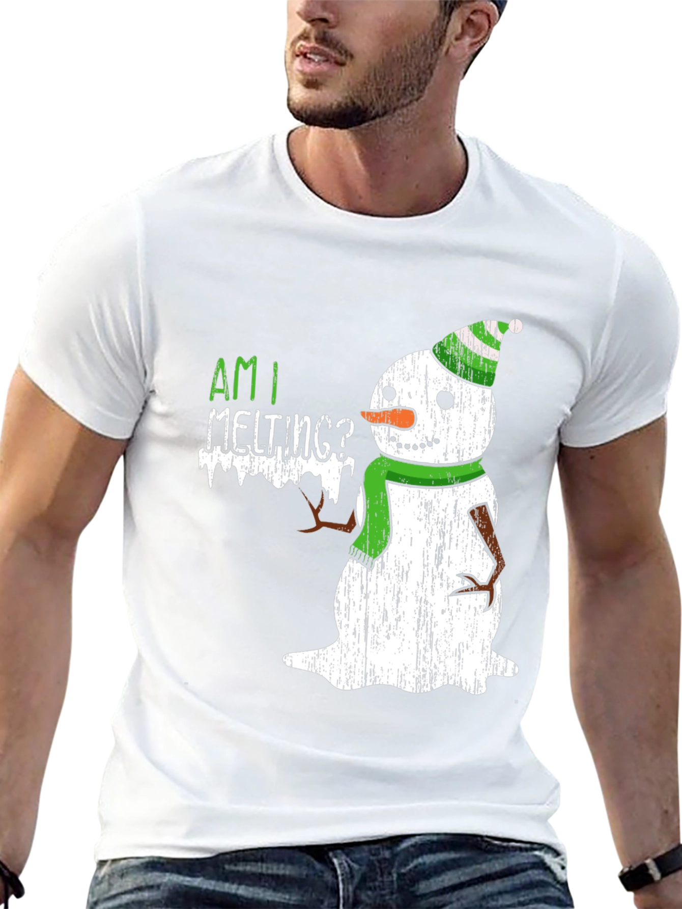 Am I Melting? Snowman Graphic Tee