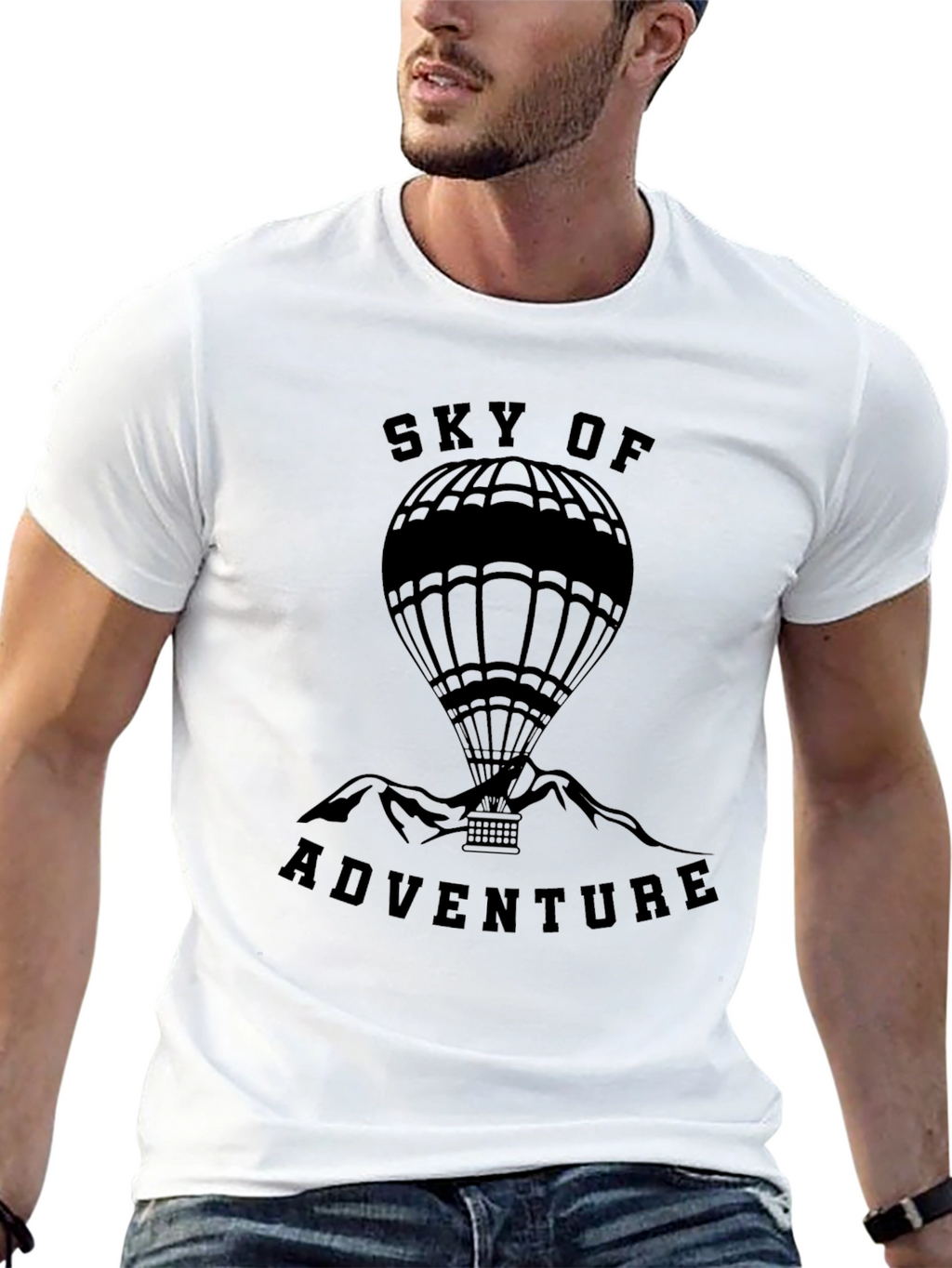 Sky of Adventure T-Shirt - Hot Air Balloon Tee