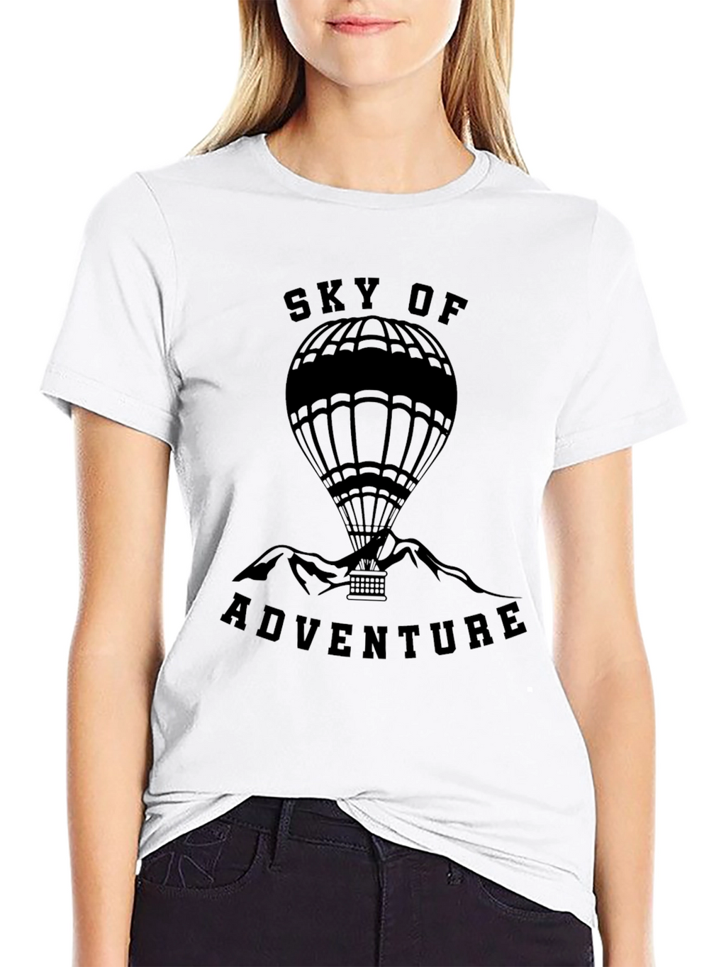 Sky of Adventure T-Shirt - Hot Air Balloon Tee