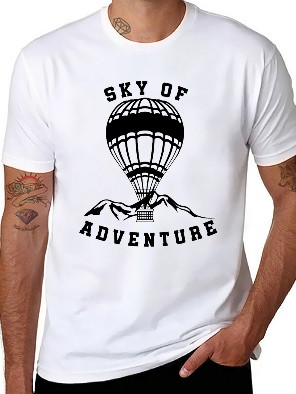 Sky of Adventure T-Shirt - Hot Air Balloon Tee