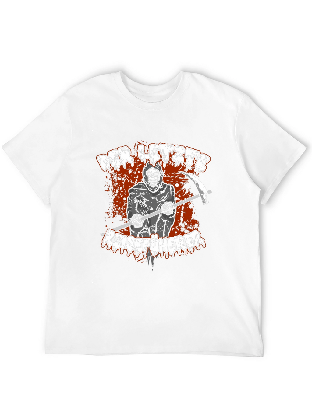 Grim Reaper Graphic Tee - Dark Humor Fashion