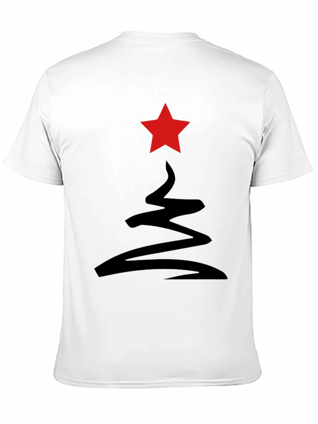 Abstract Holiday Tree Tee
