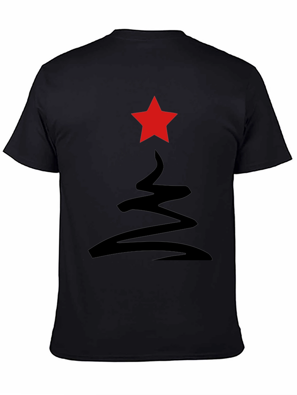 Abstract Holiday Tree Tee