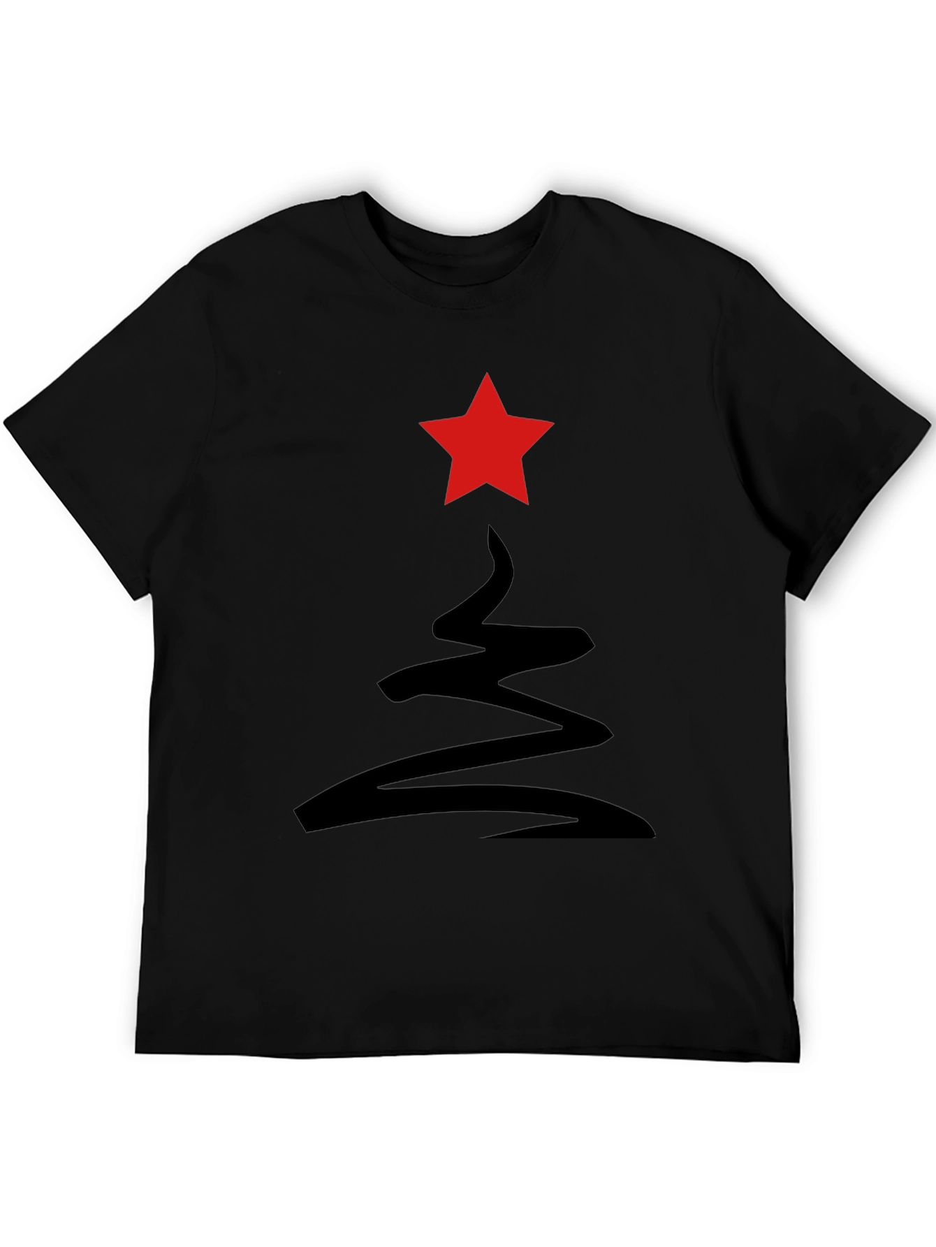 Abstract Holiday Tree Tee