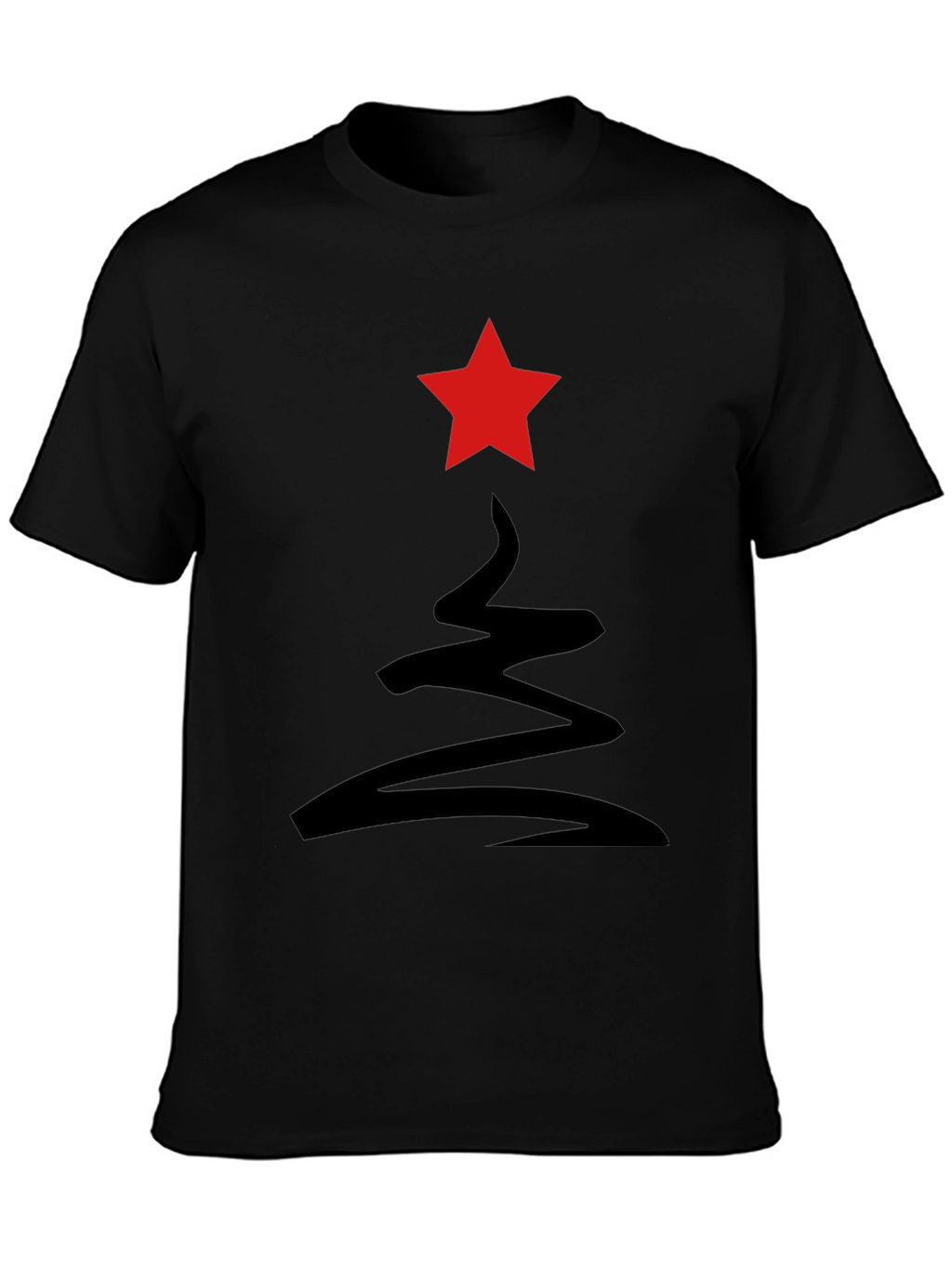 Abstract Holiday Tree Tee