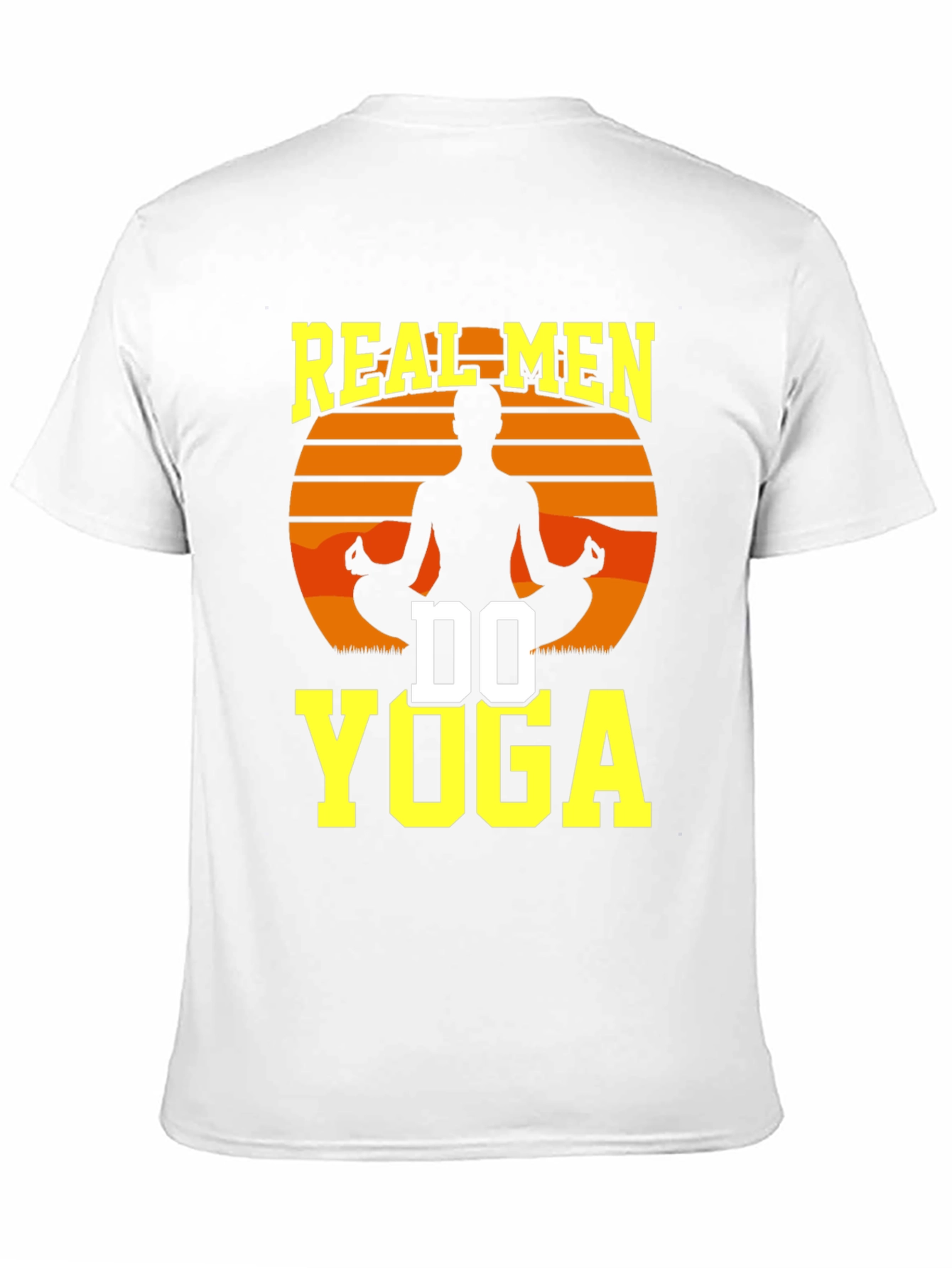Real Men Do Yoga Graphic T-Shirt