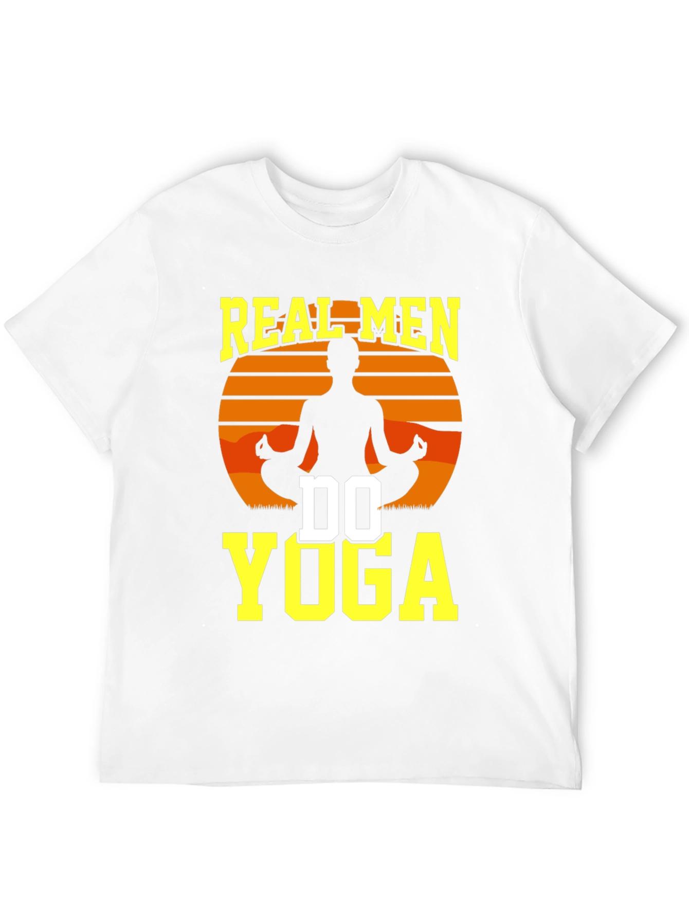 Real Men Do Yoga Graphic T-Shirt