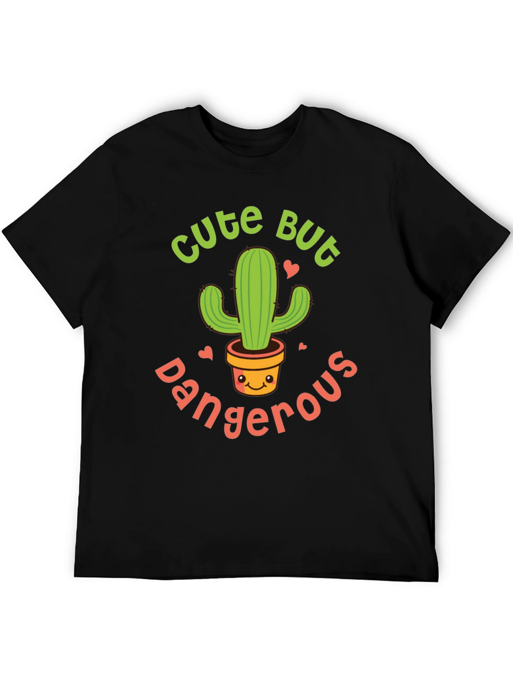 Cute But Dangerous Cactus Graphic Tee - Unisex