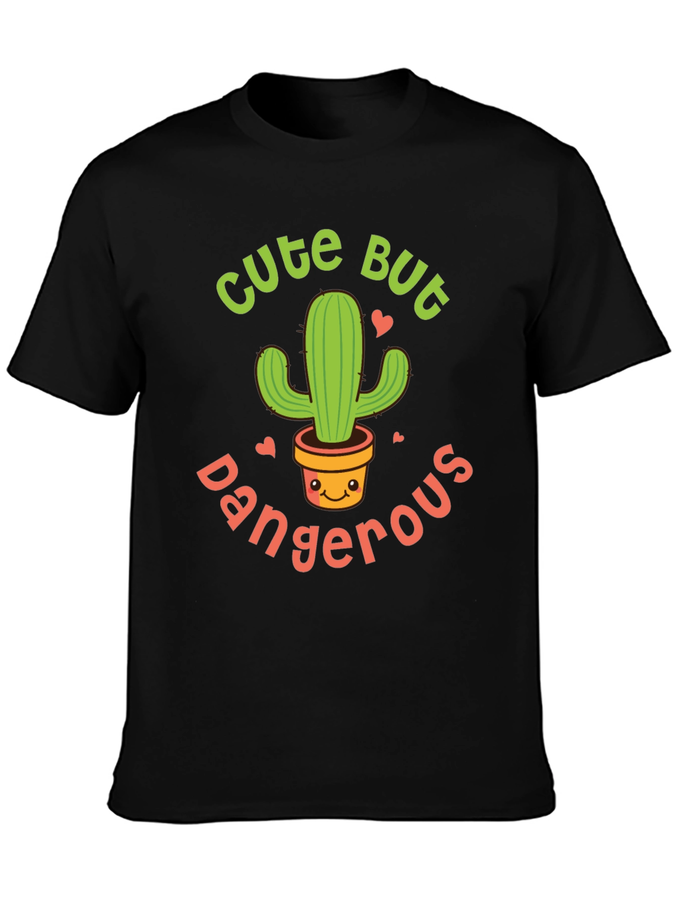Cute But Dangerous Cactus Graphic Tee - Unisex