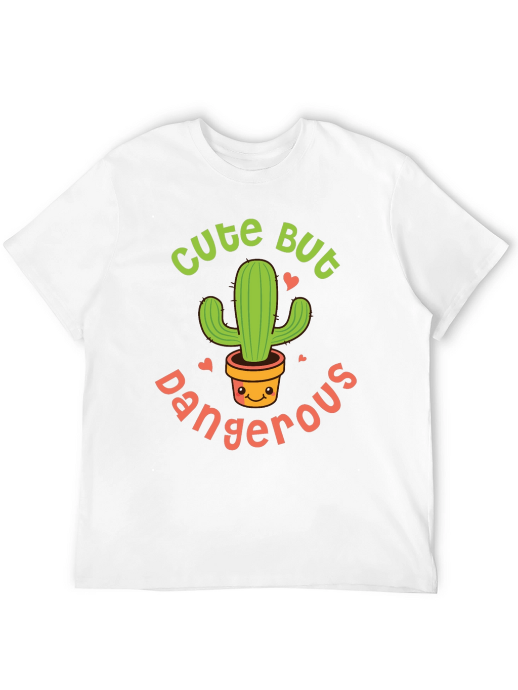 Cute But Dangerous Cactus Graphic Tee - Unisex