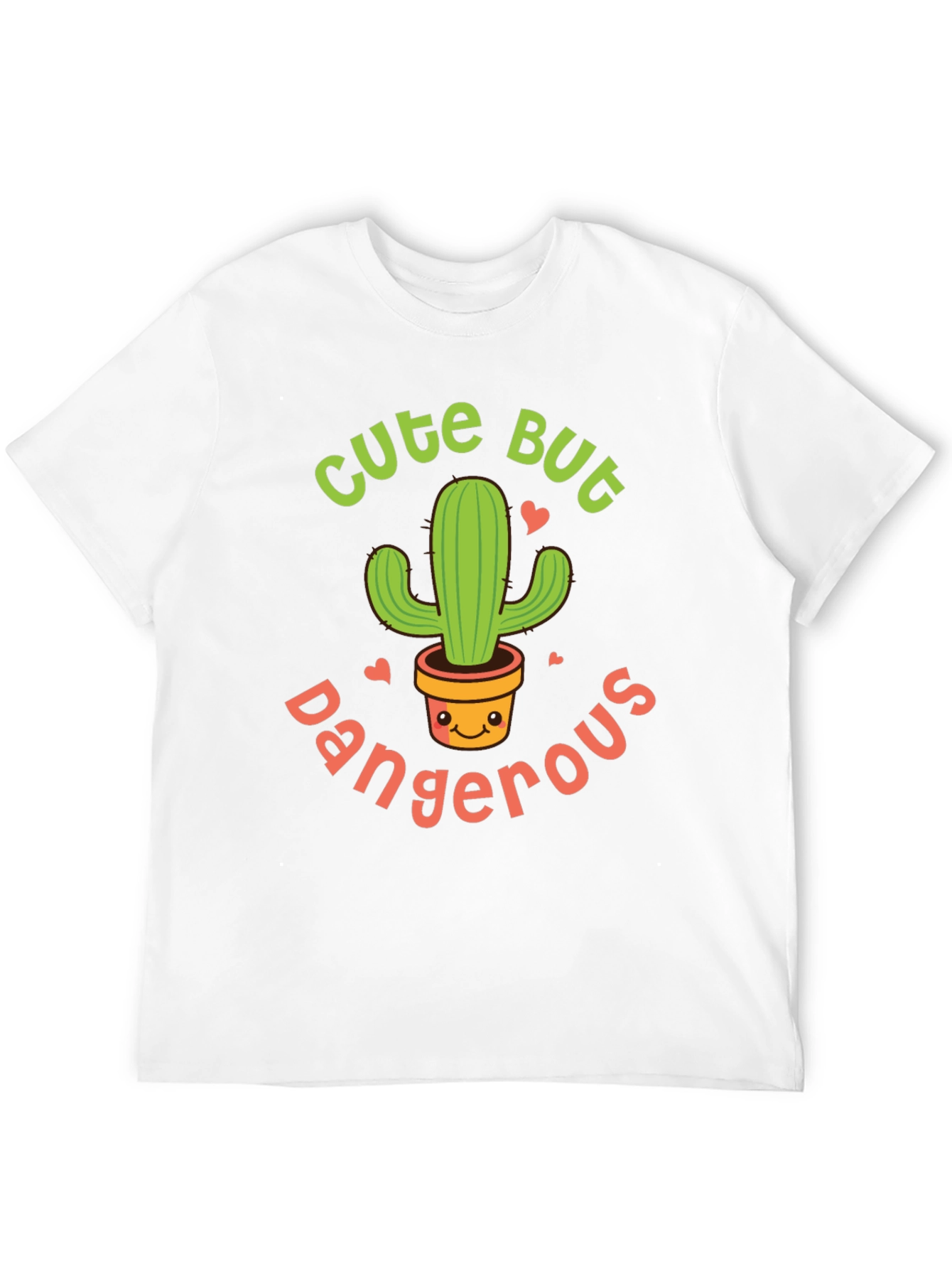 Cute But Dangerous Cactus Graphic Tee - Unisex