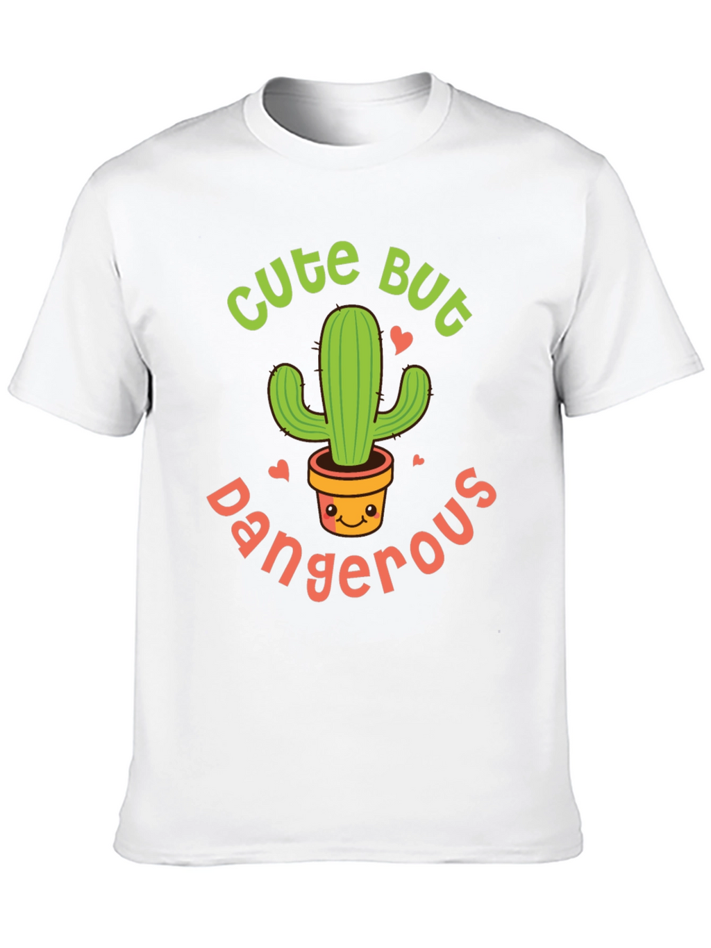 Cute But Dangerous Cactus Graphic Tee - Unisex