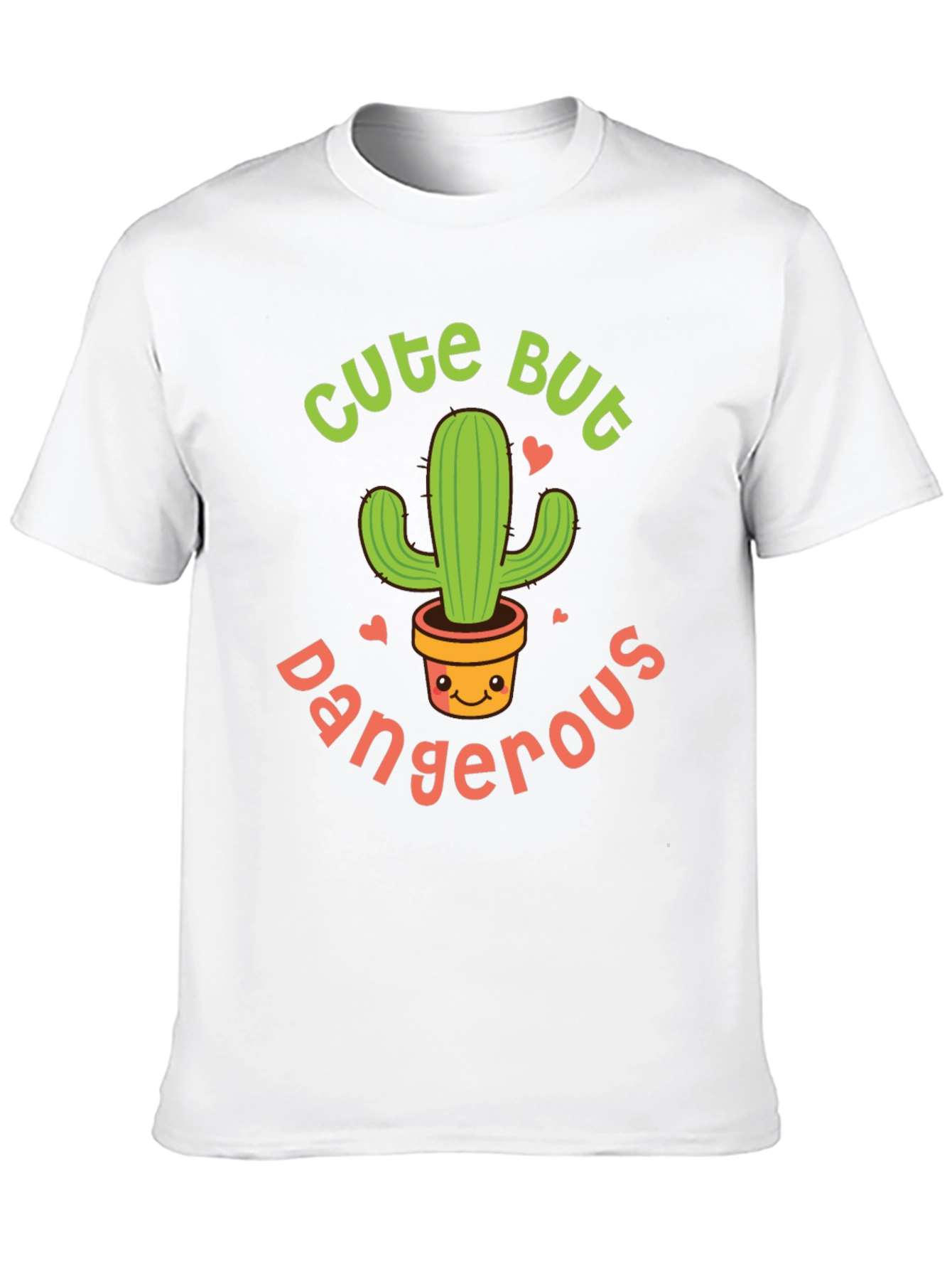 Cute But Dangerous Cactus Graphic Tee - Unisex