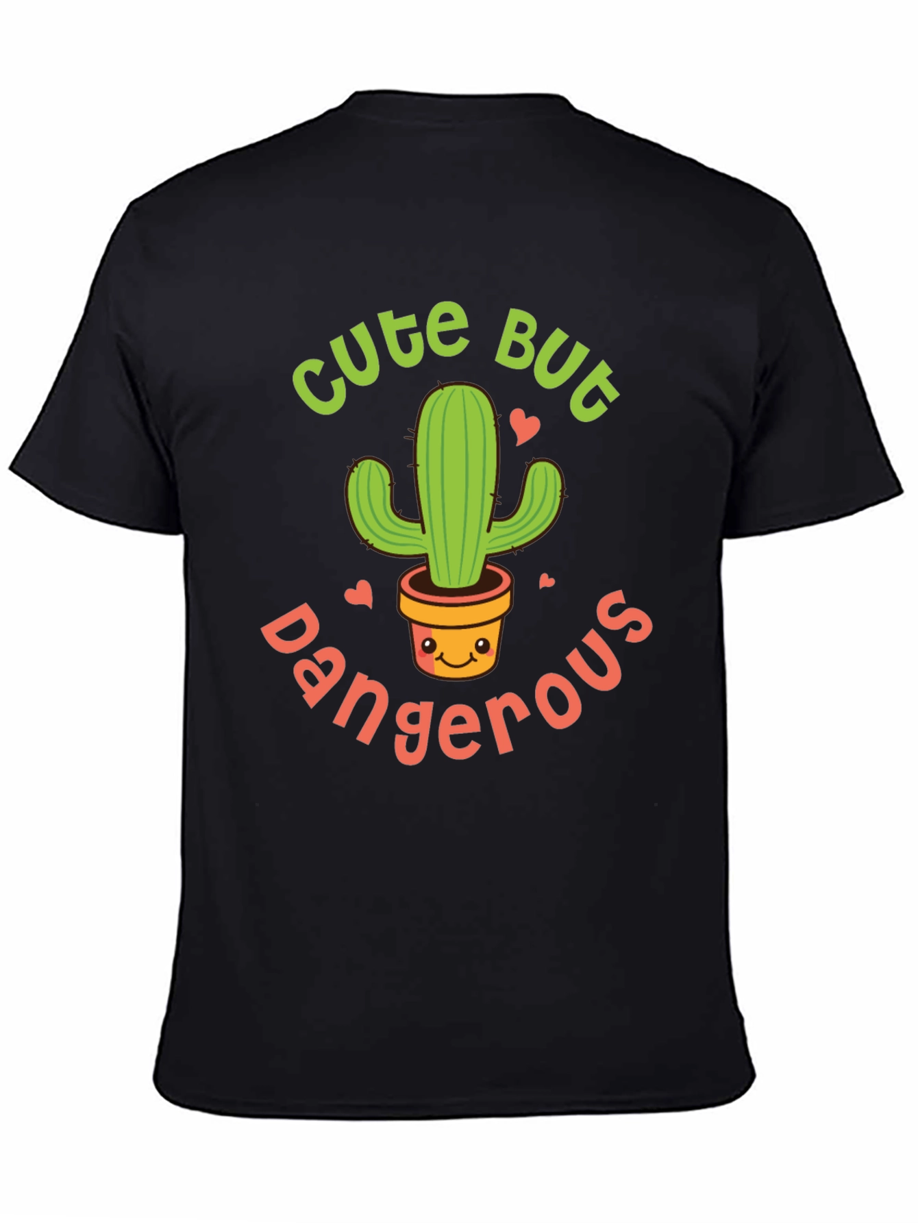 Cute But Dangerous Cactus Graphic Tee - Unisex