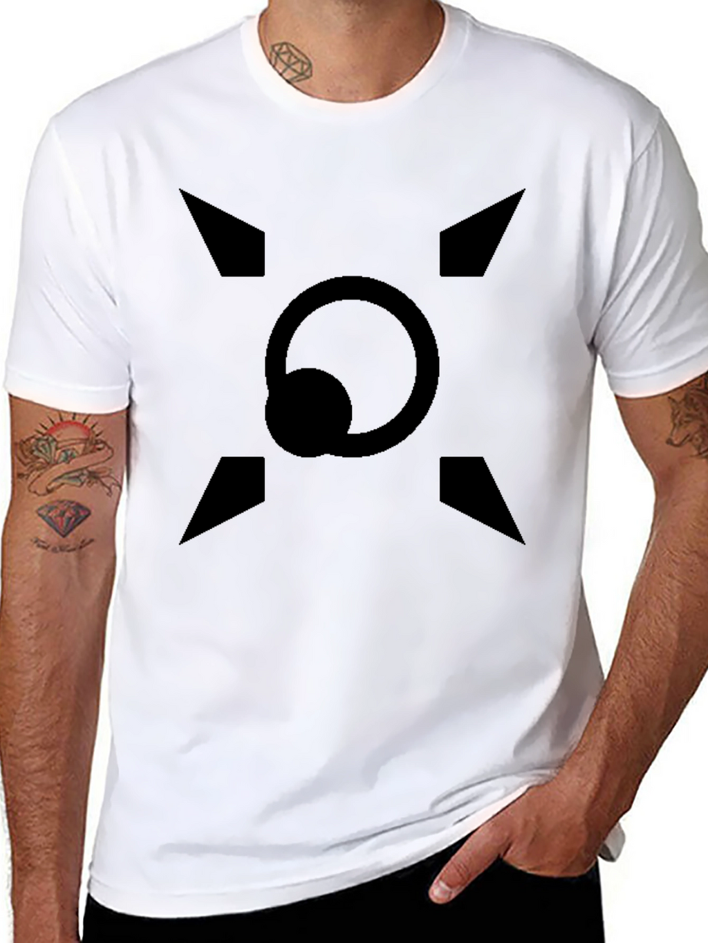 Symbol T-Shirt - Modern Geometric Graphic Tee