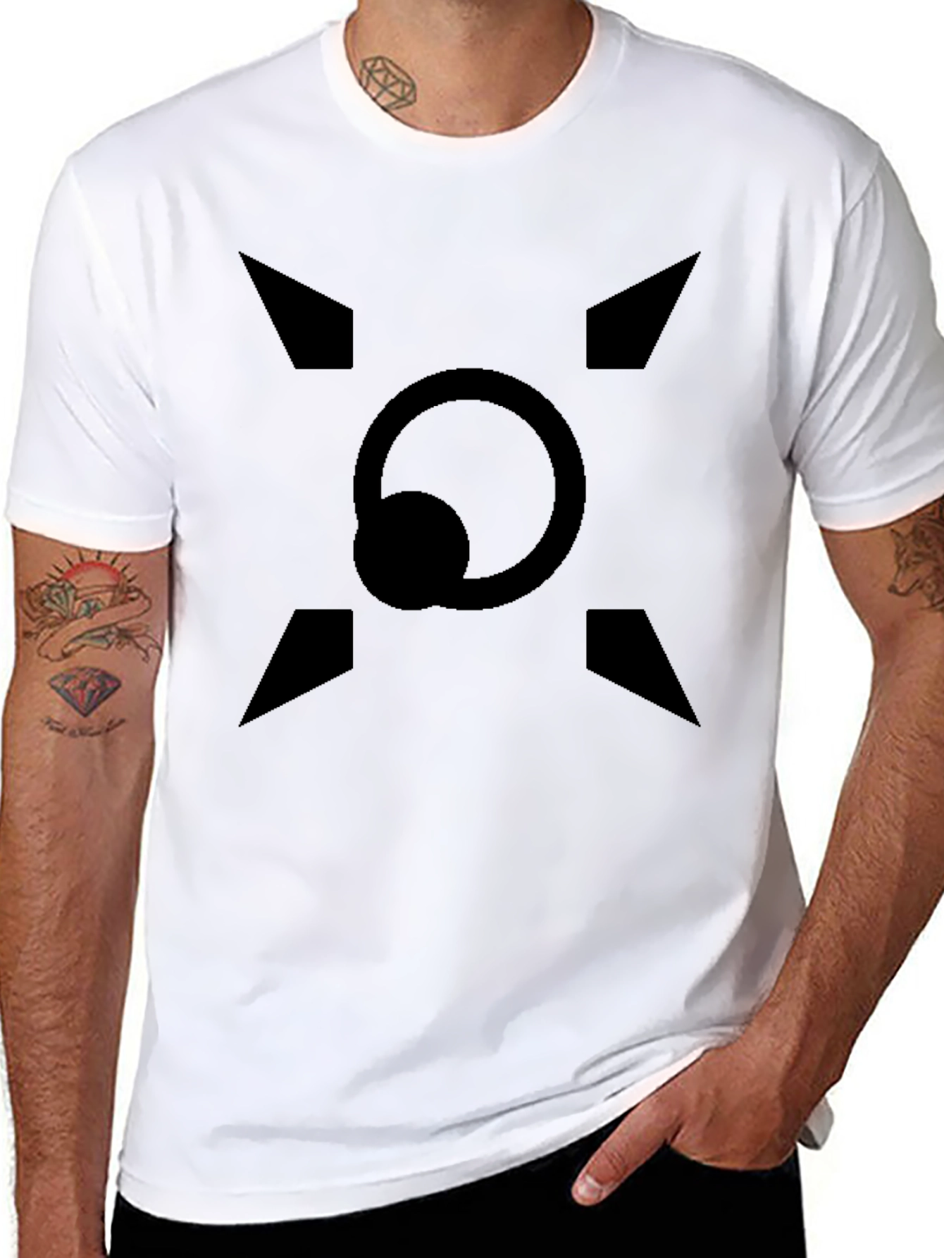Symbol T-Shirt - Modern Geometric Graphic Tee