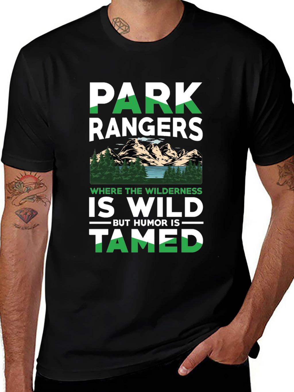 Park Rangers Wilderness Humor T-Shirt