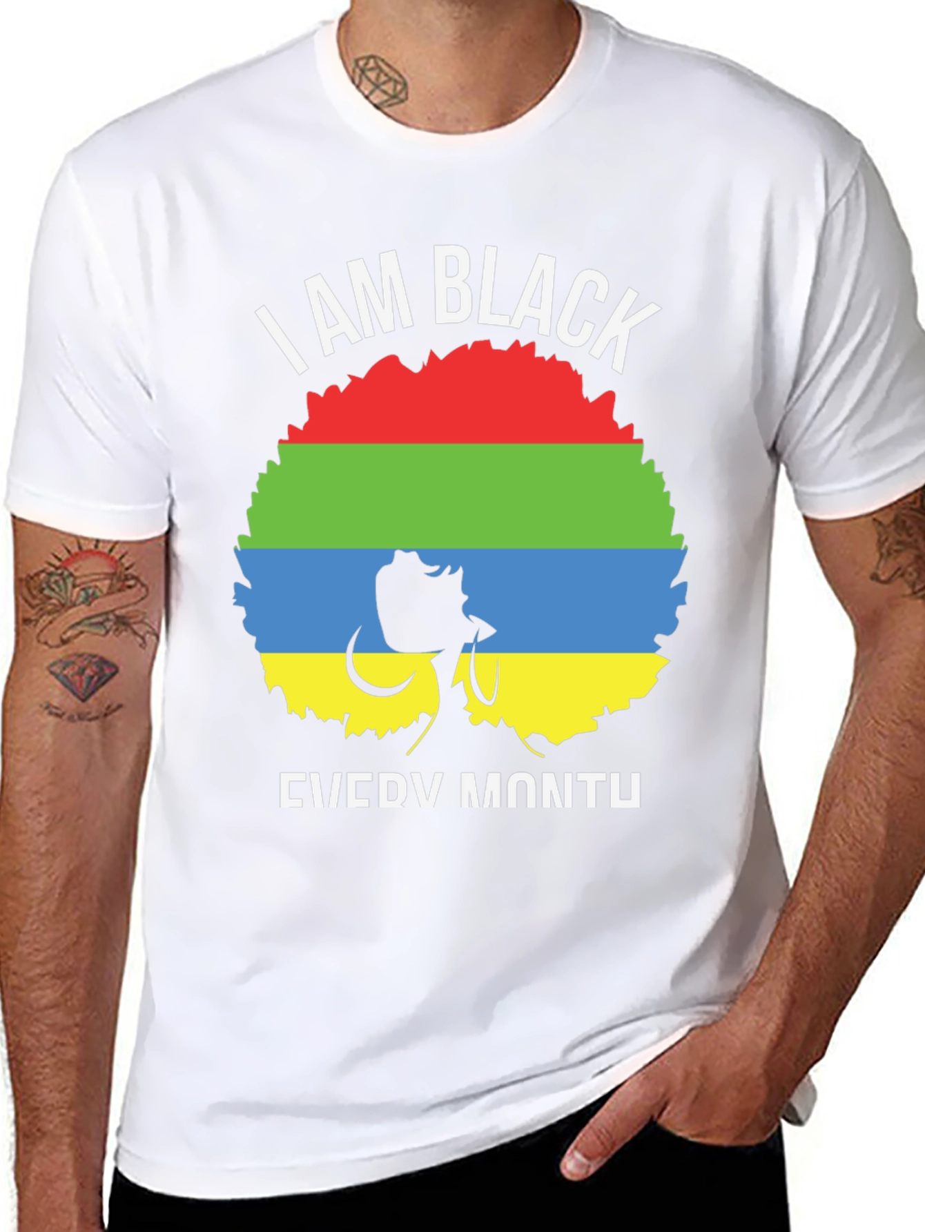 I Am Black Every Month T-Shirt