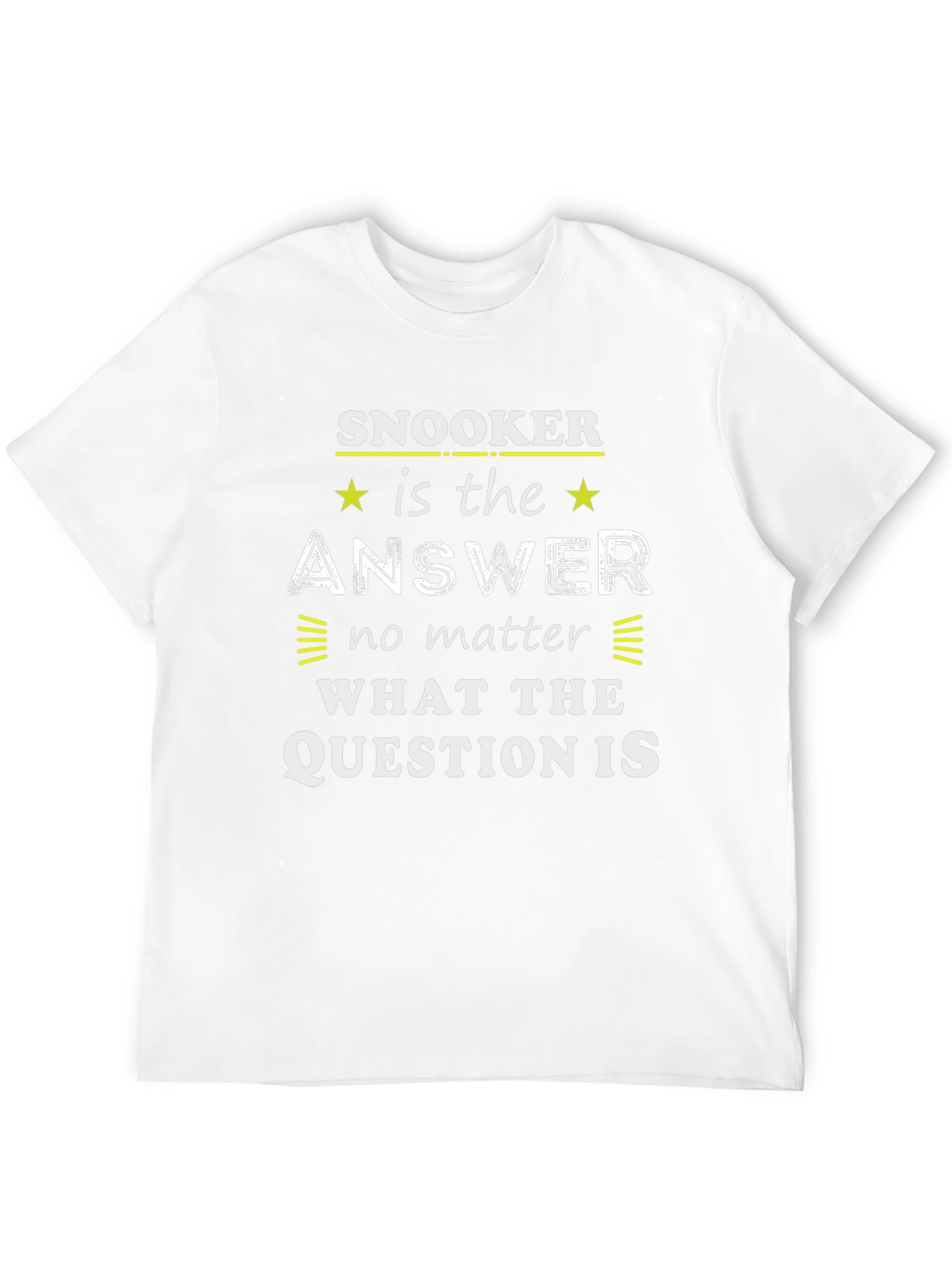 Snooker is the Answer T-Shirt