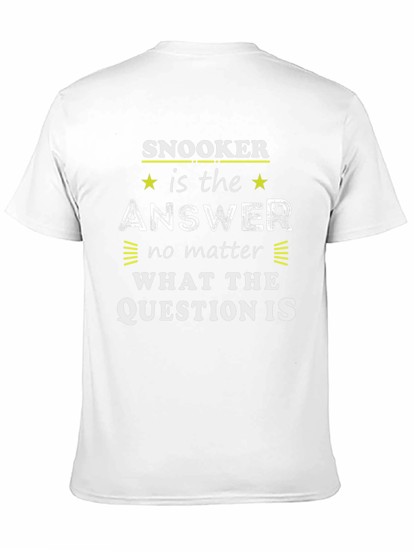 Snooker is the Answer T-Shirt