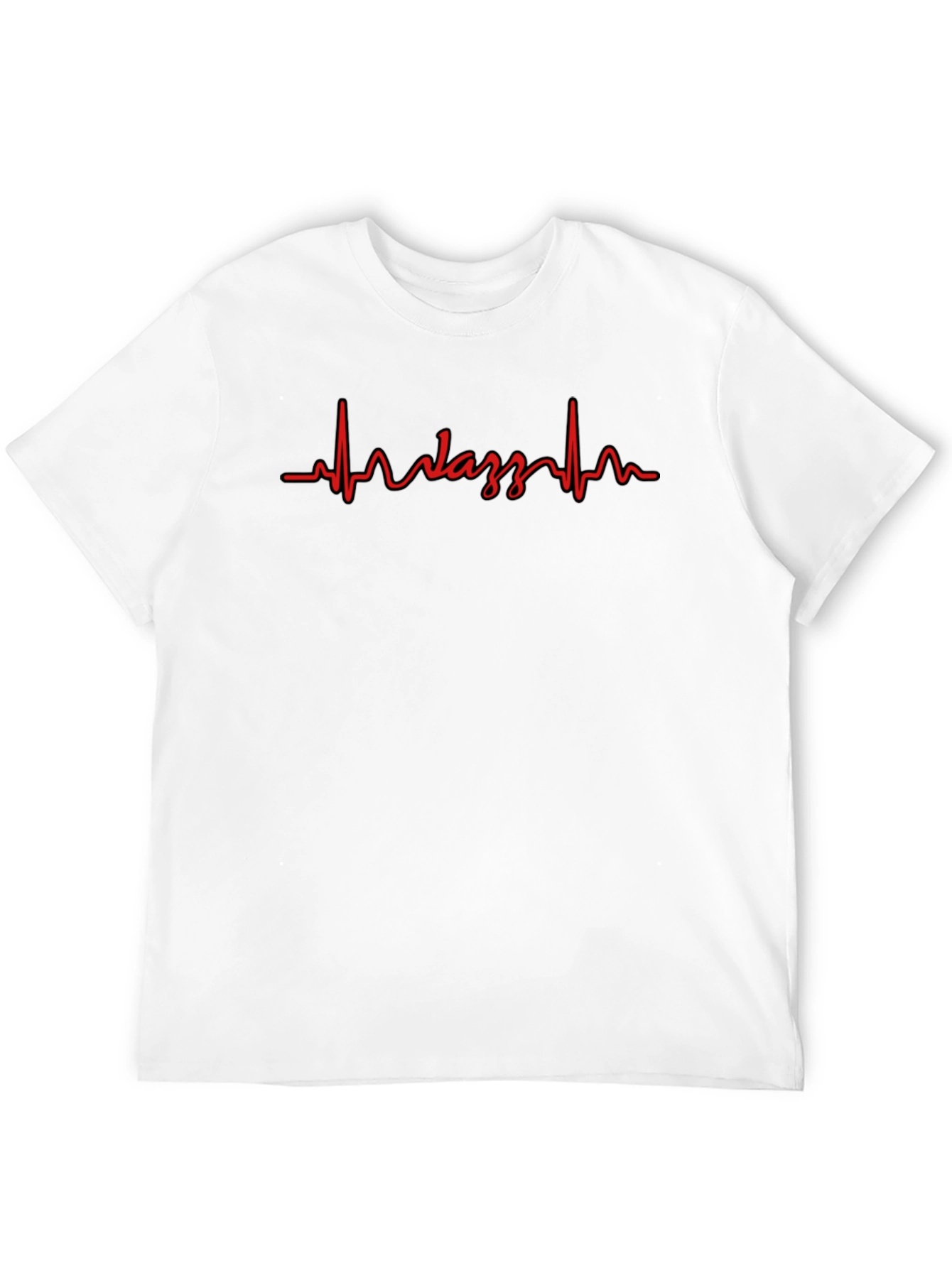 Wazzup Heartbeat Graphic Tee - Black